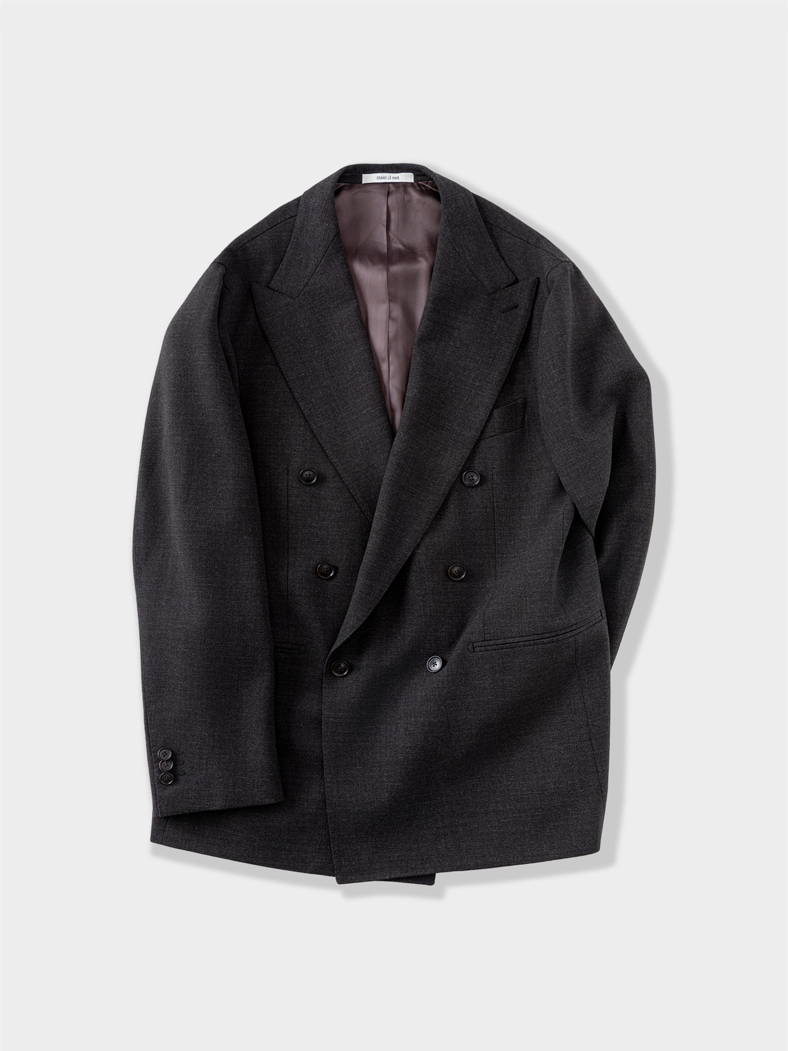 Dark Brown Heavyweight High Twist Suit