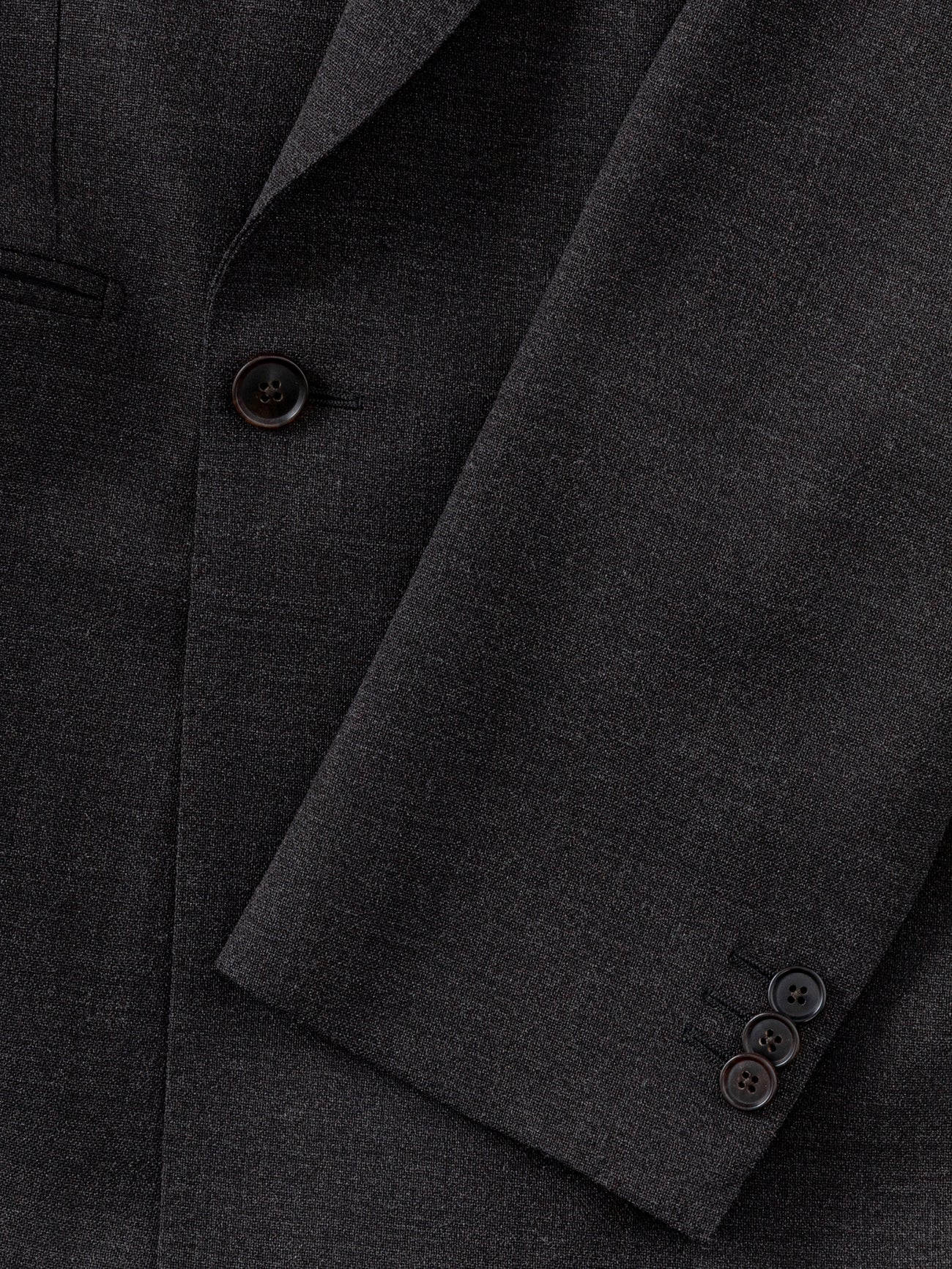 Dark Brown Heavyweight High Twist Suit