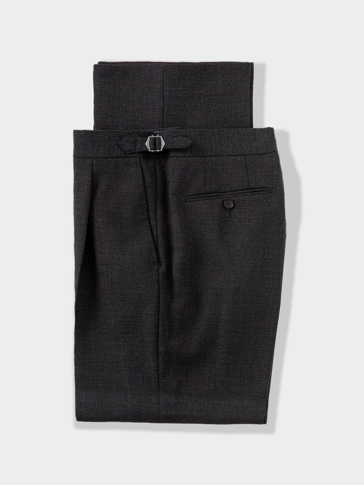 Dark Brown Heavyweight High Twist Suit - Grand Le Mar