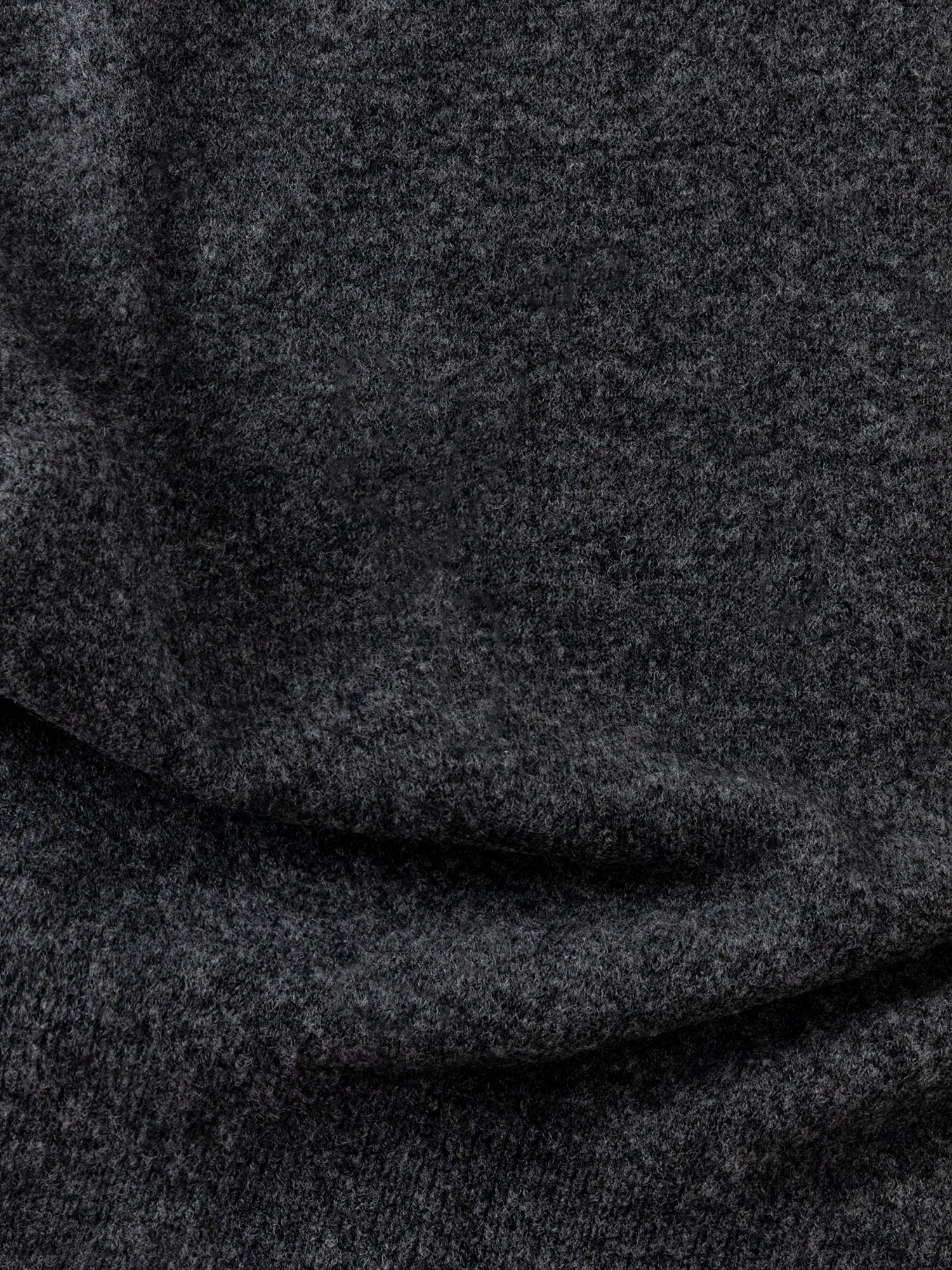 Charcoal Mohair Vest - Grand Le Mar