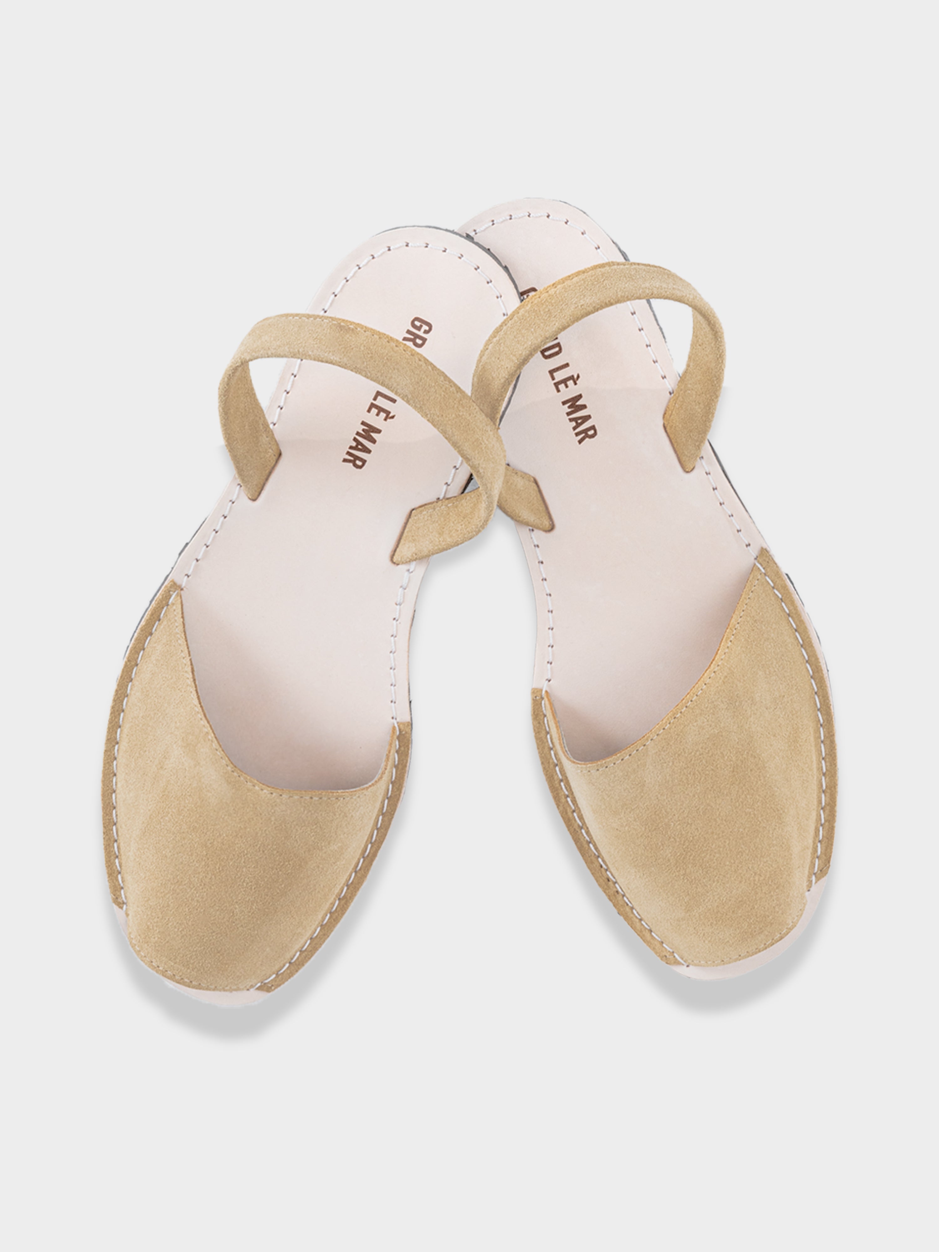 Tan Suede Menorquinas