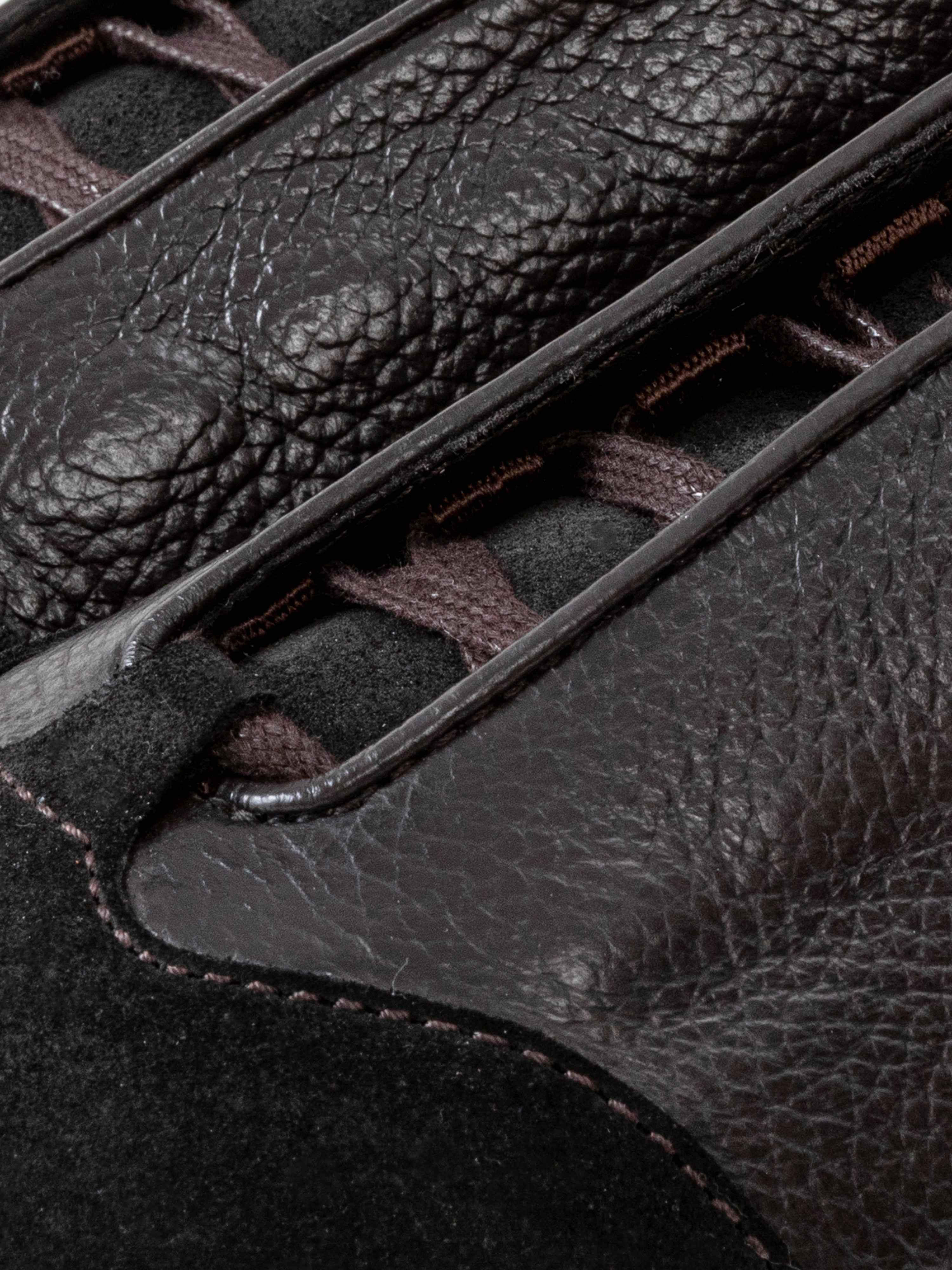 Brown Leather & Suede Trainers