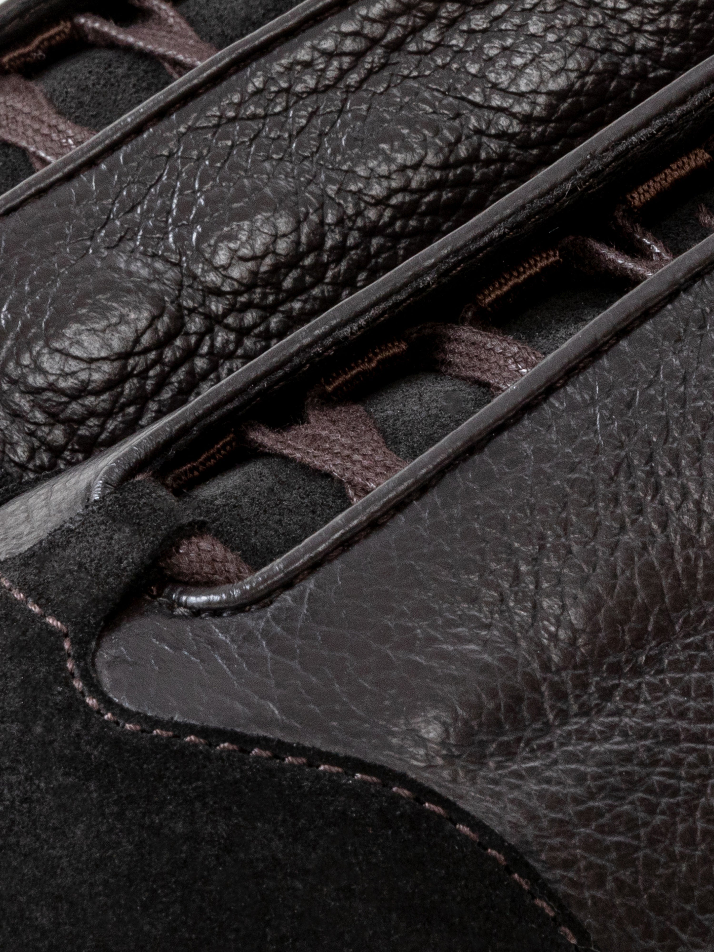 Brown Leather & Suede Trainers