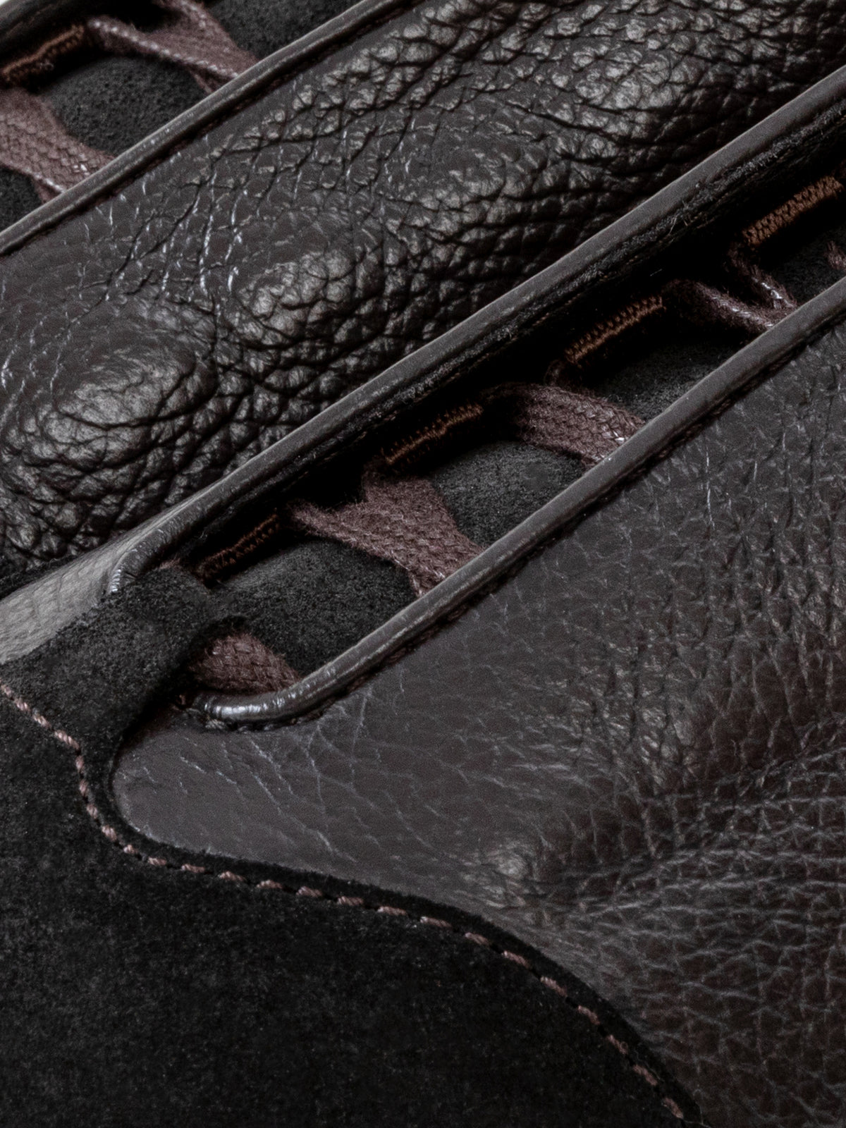 Brown Leather & Suede Trainers