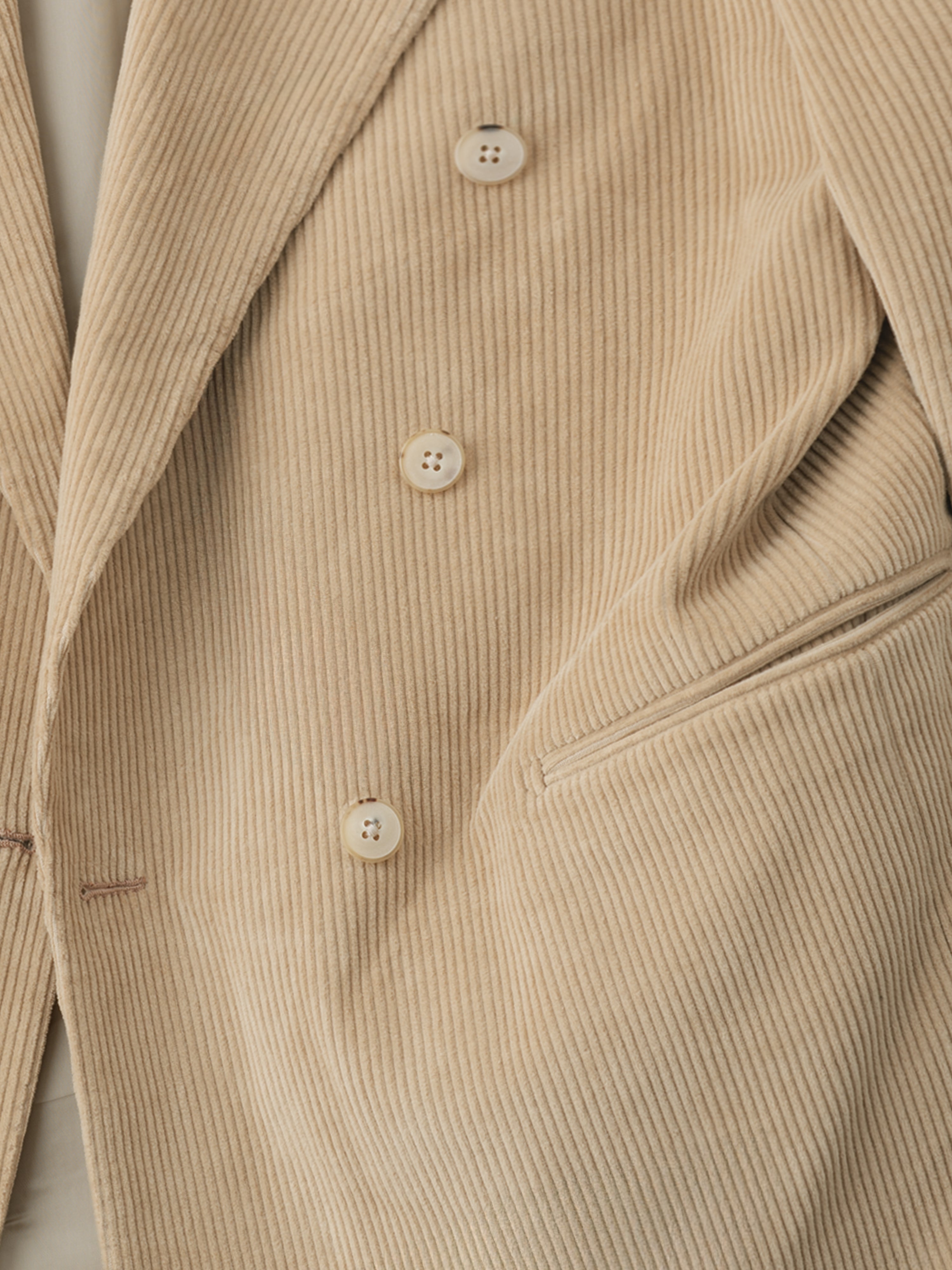 Fawn Cotton Corduroy Suit (Casual Fit)