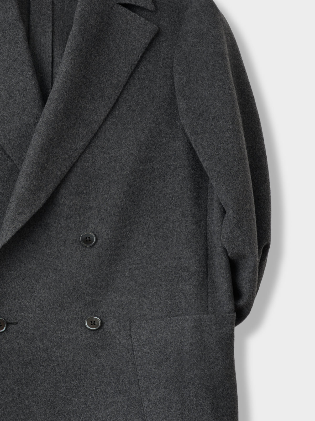 Heather Grey Wool Cashmere Silk Suit (Casual Fit)
