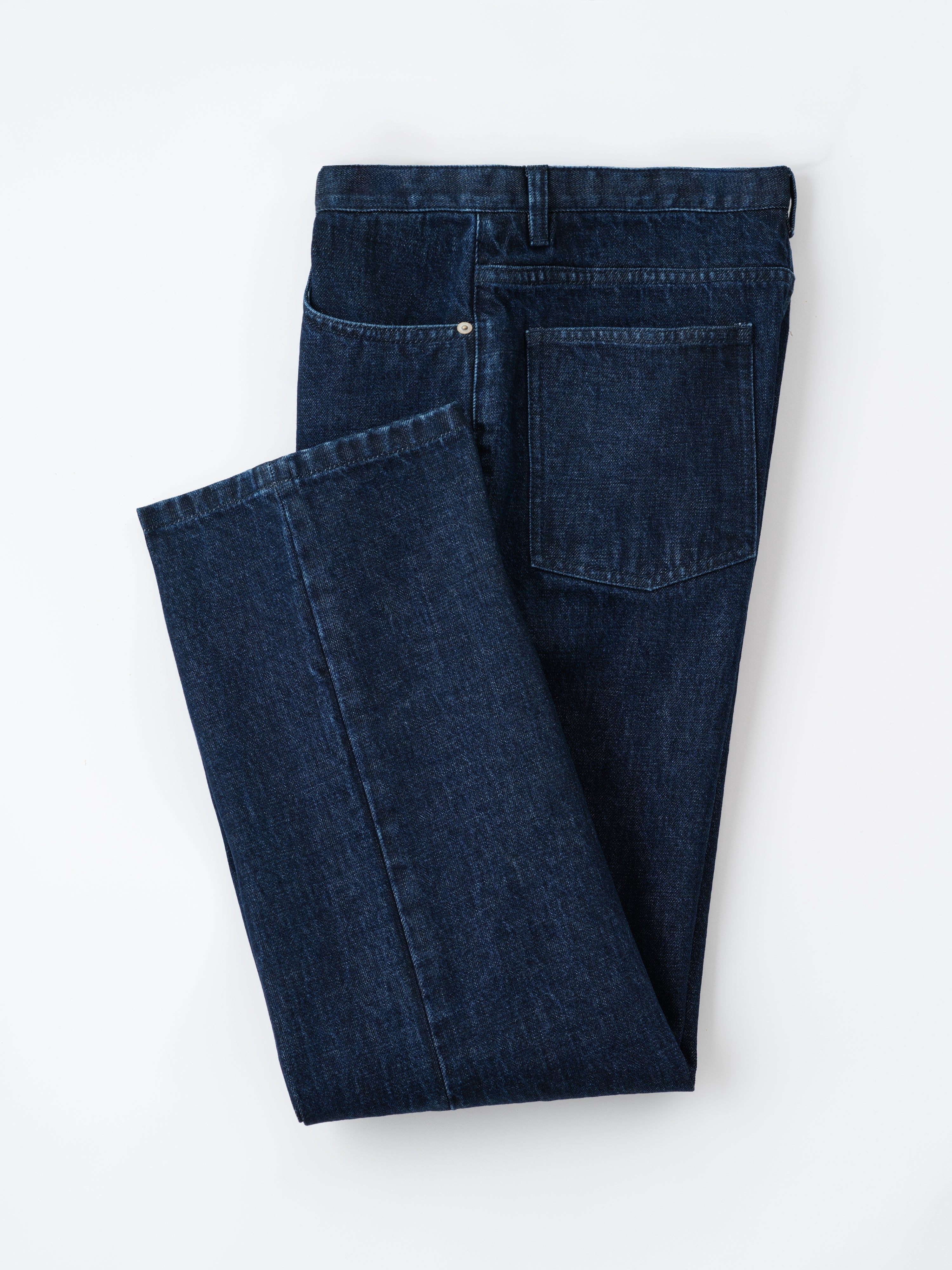 Indigo Washed Denim Jeans