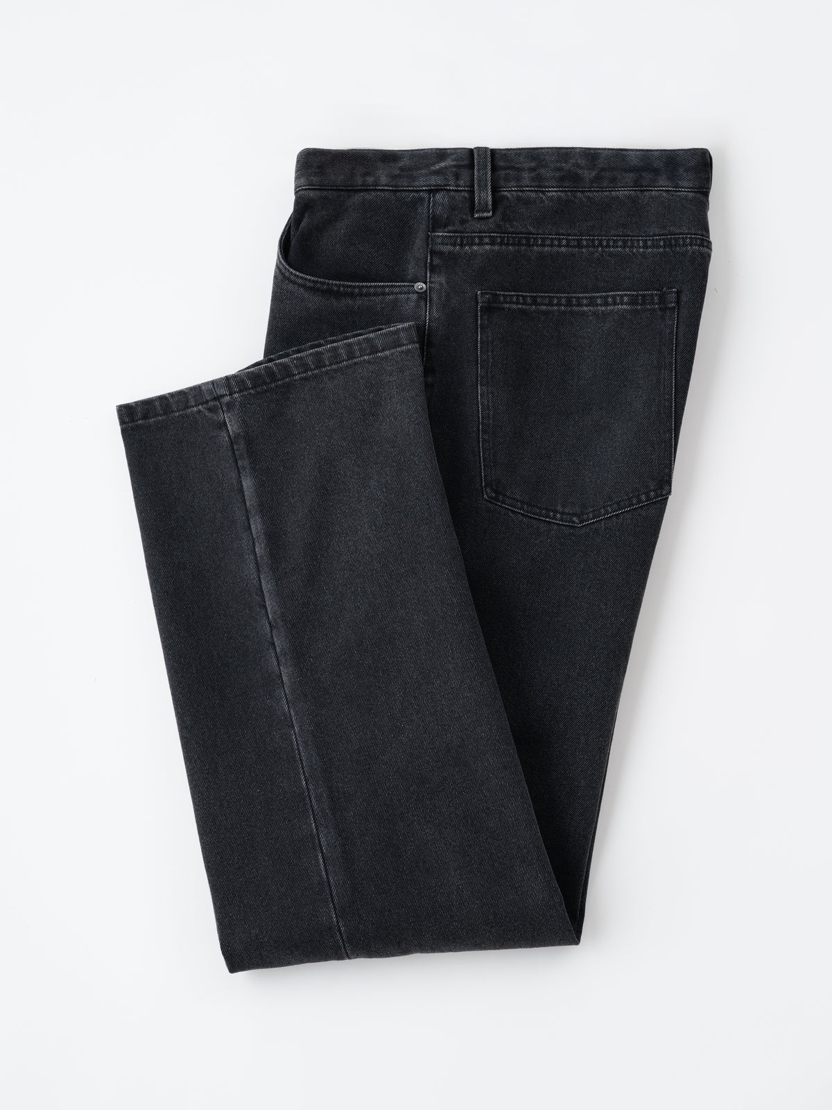 Grey Washed Denim Jeans
