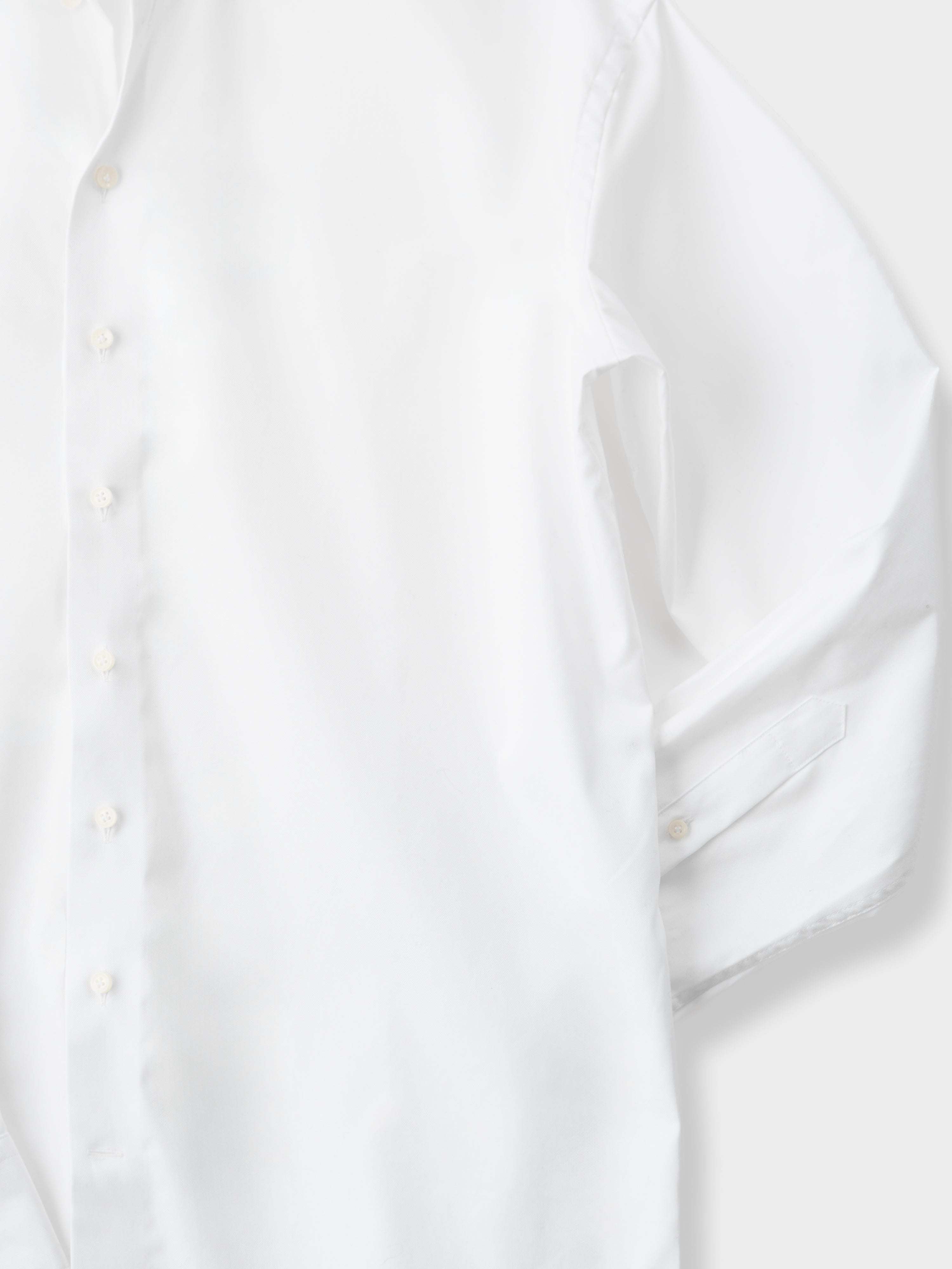 White Oxford Button-Down Shirt