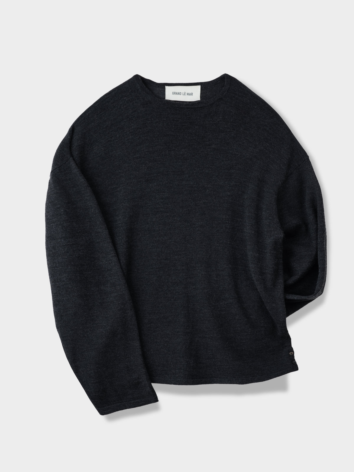 Charcoal Wool 1-Ply Thermal