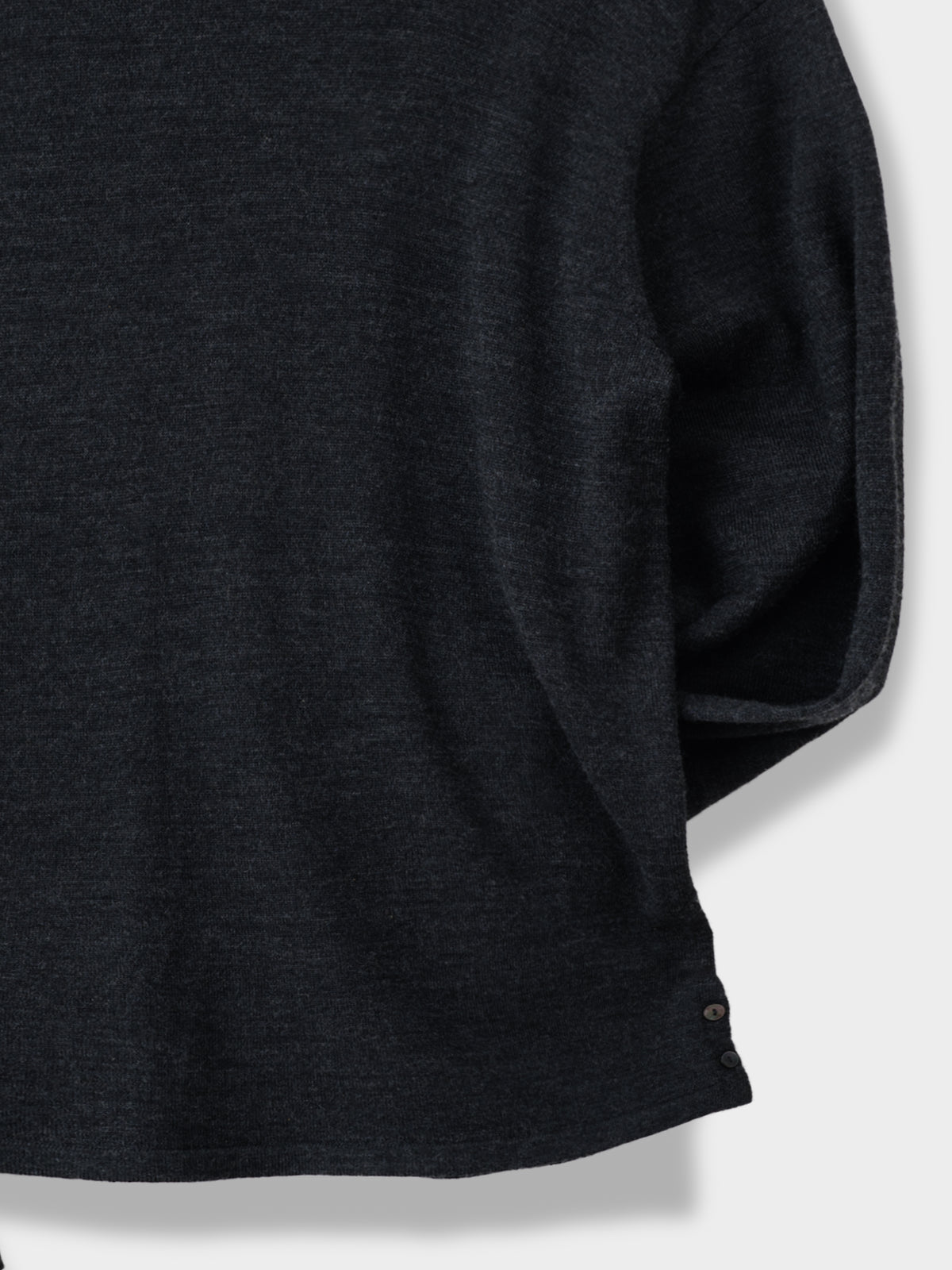 Charcoal Wool 1-Ply Thermal
