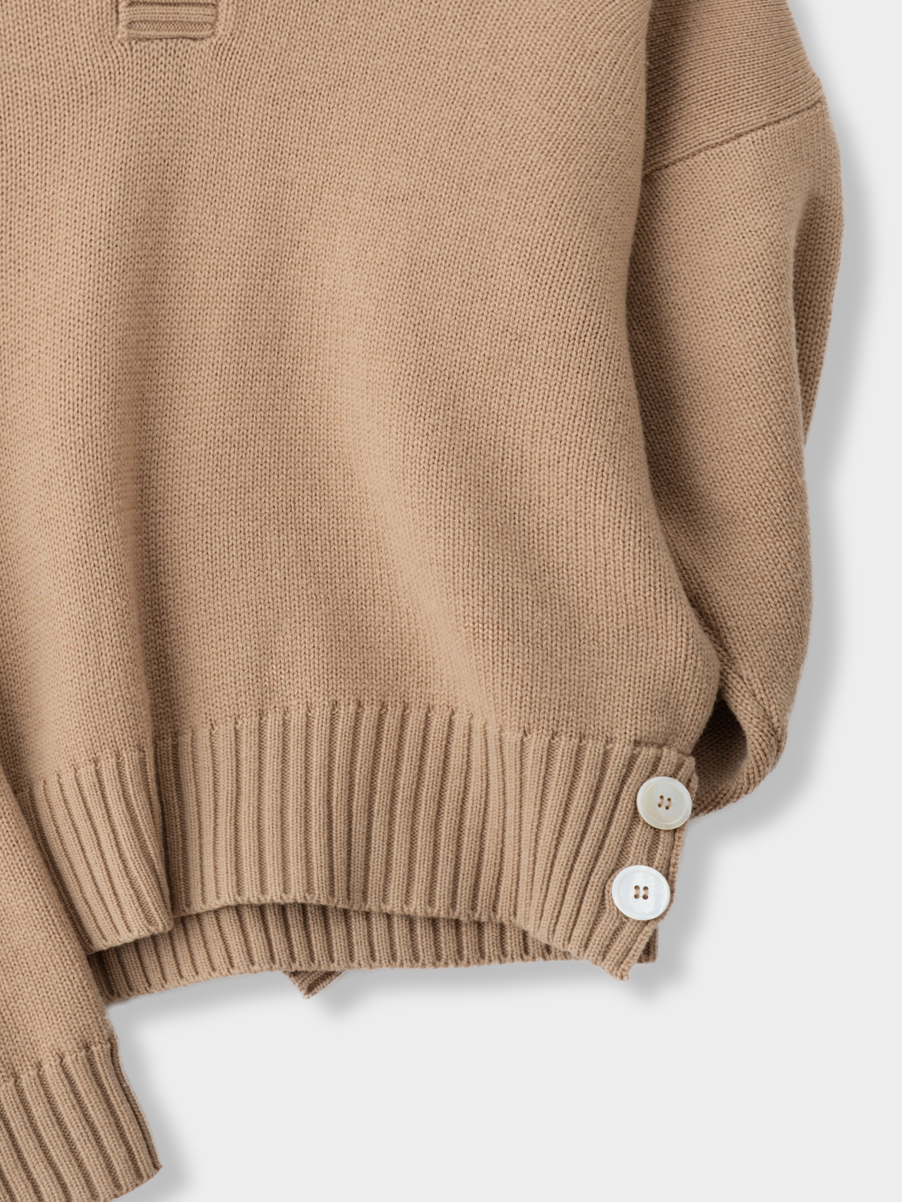 Camel Wool Popover