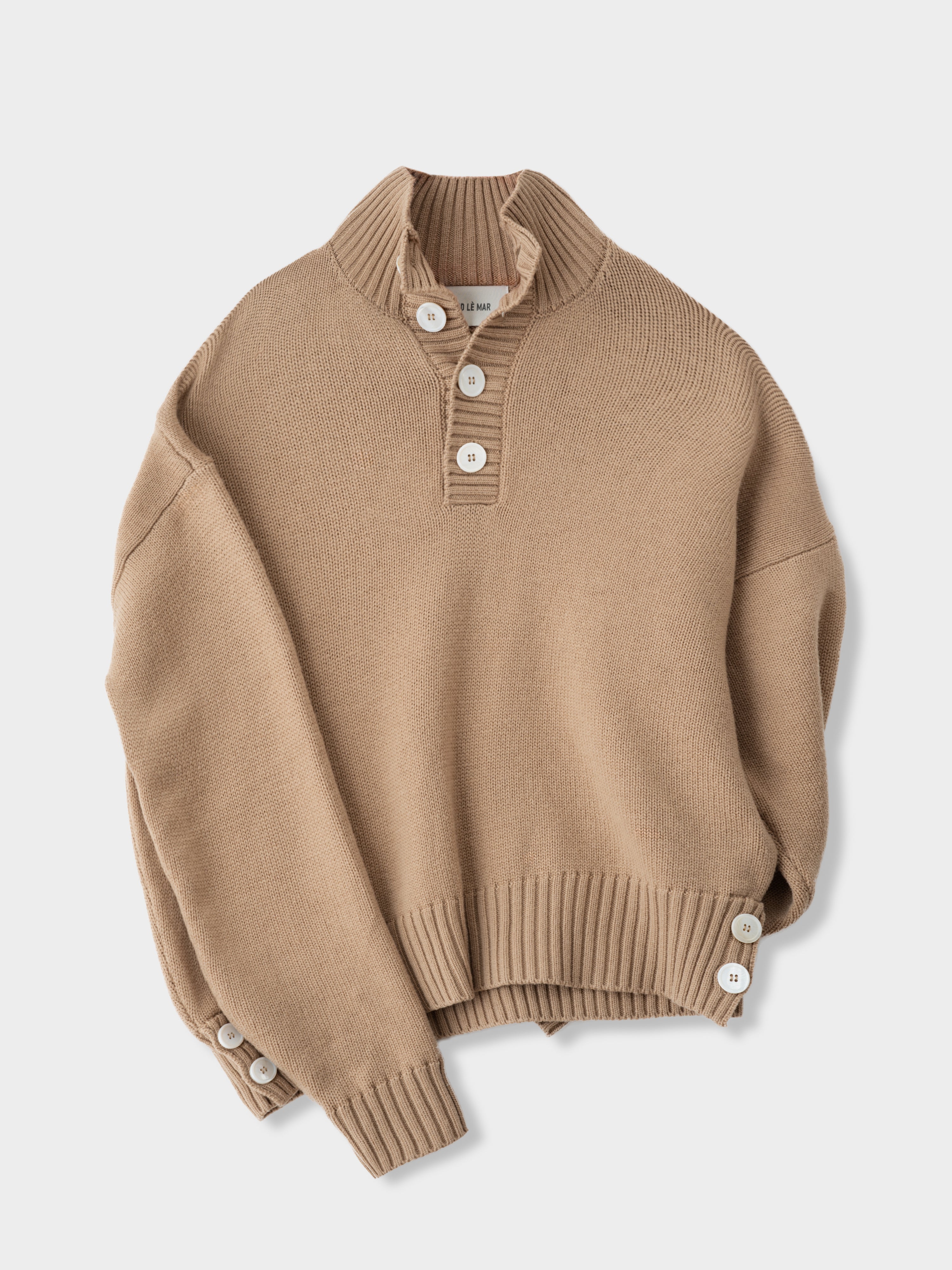 Camel Wool Popover