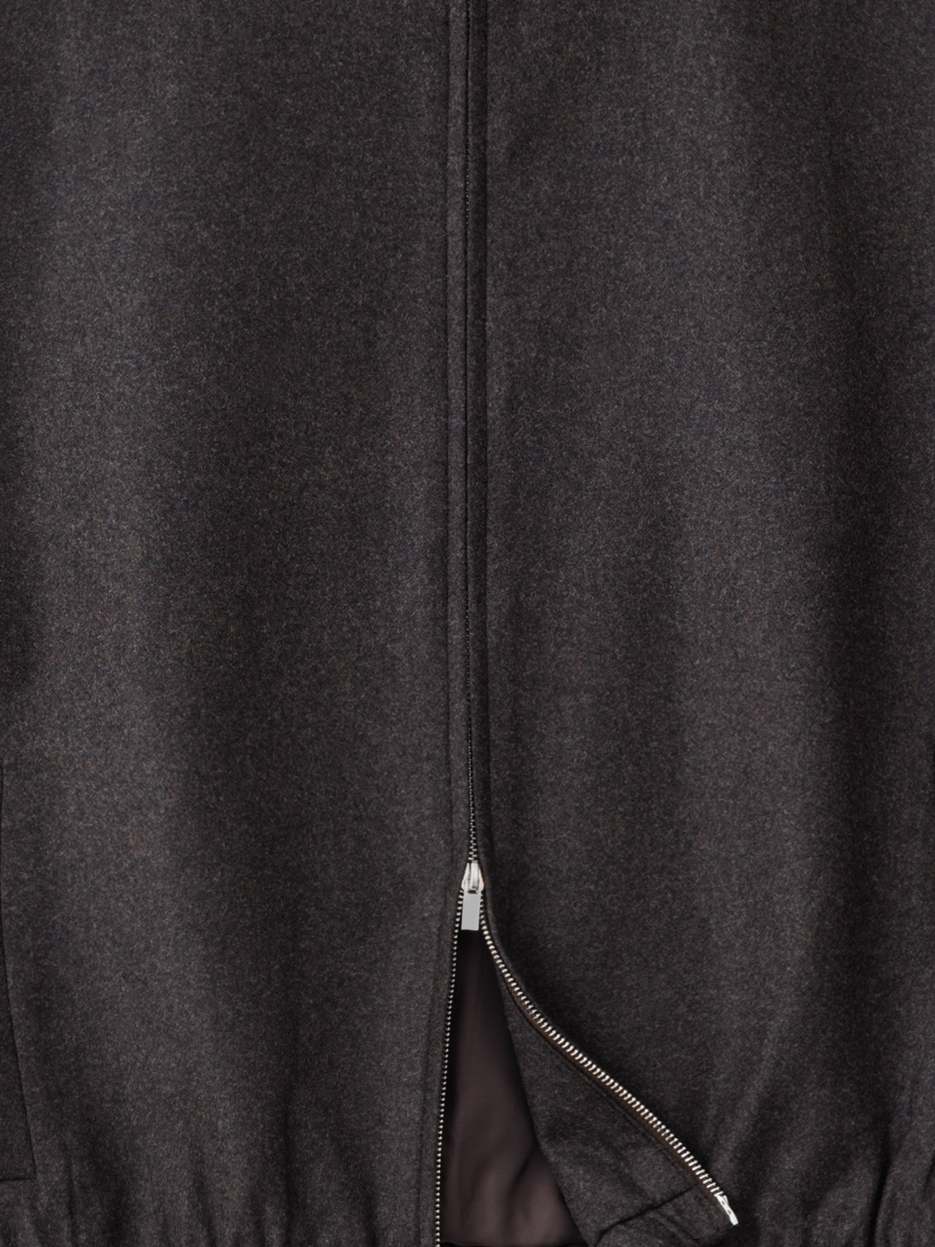 Brown Flannel Wool Vest