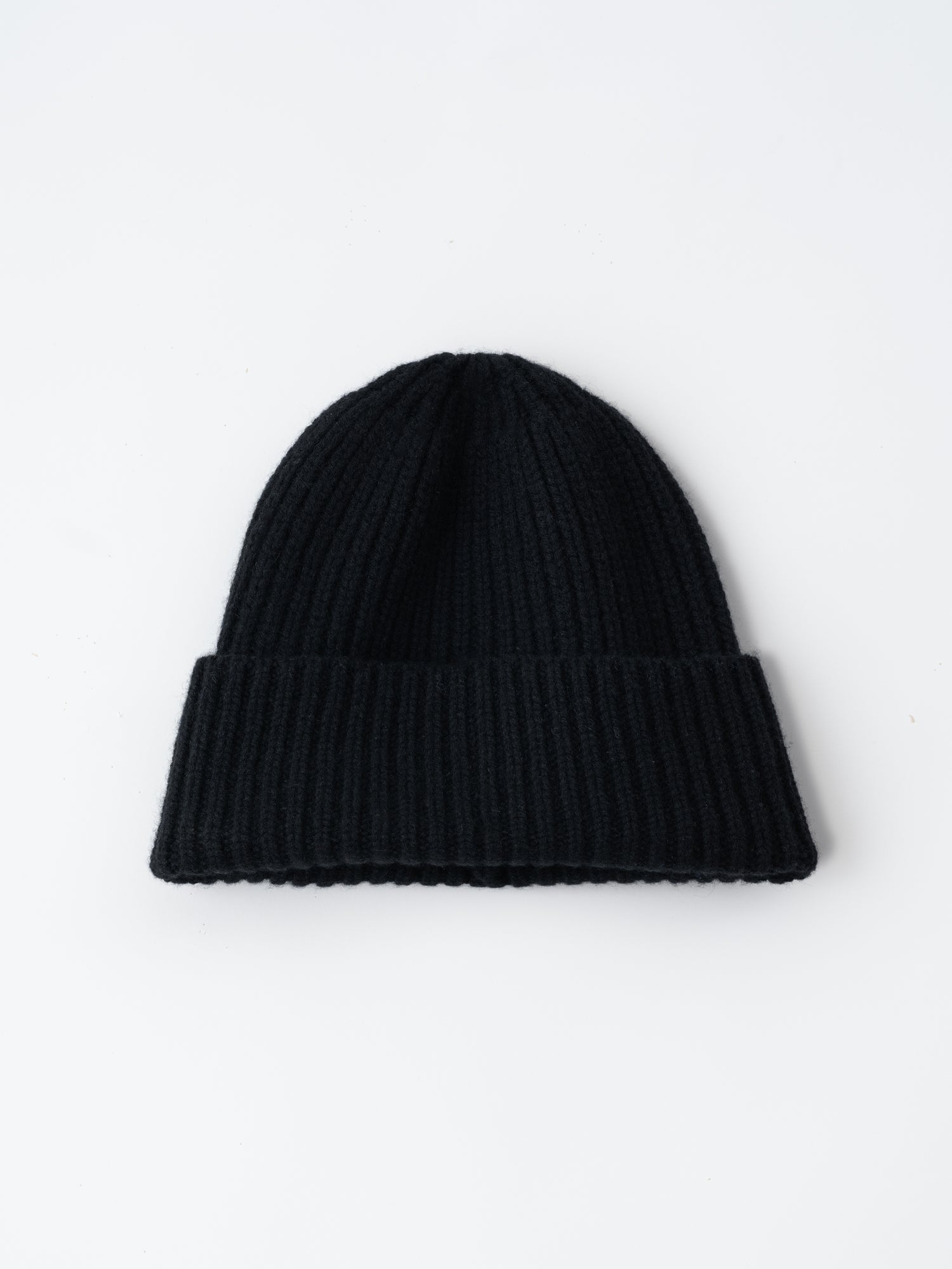 Black Cashmere Beanie