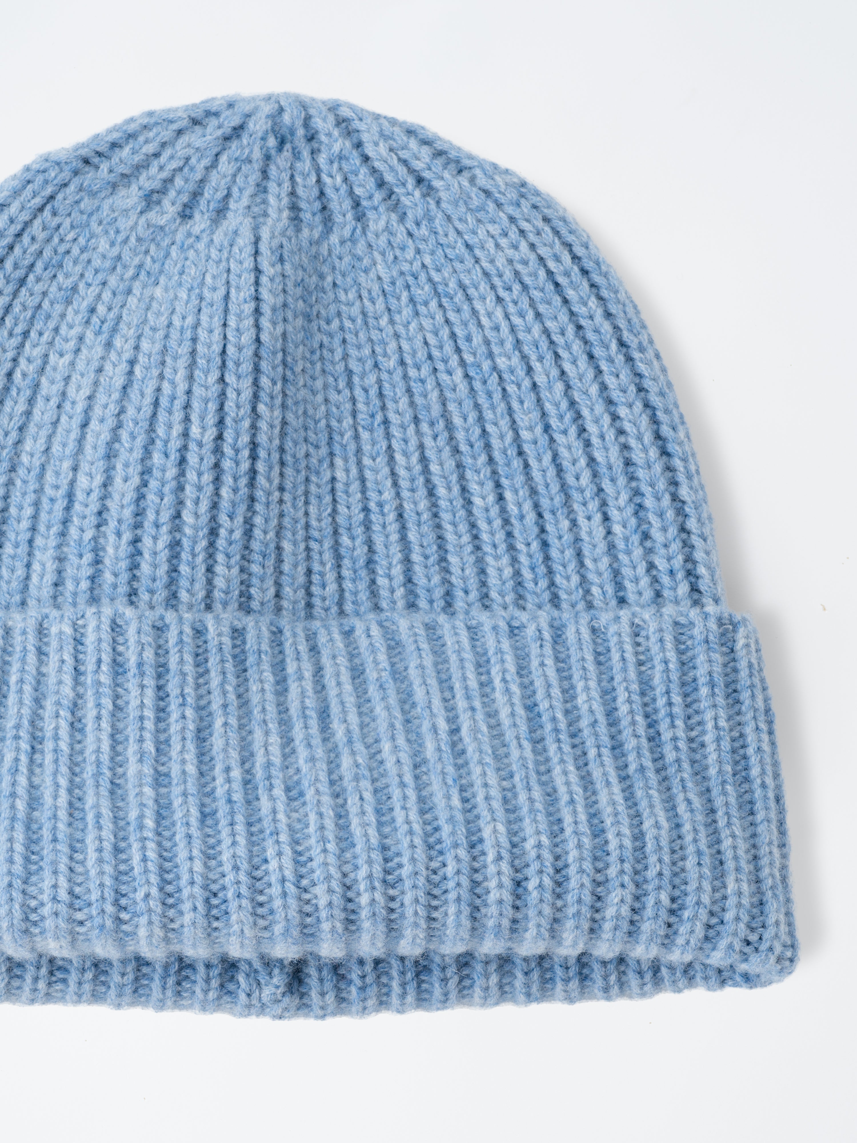 Denim Cashmere Beanie