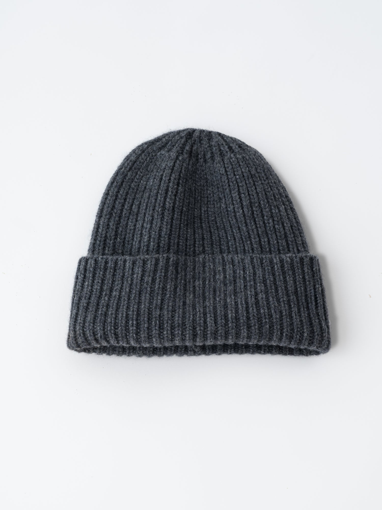 Grey Cashmere Beanie
