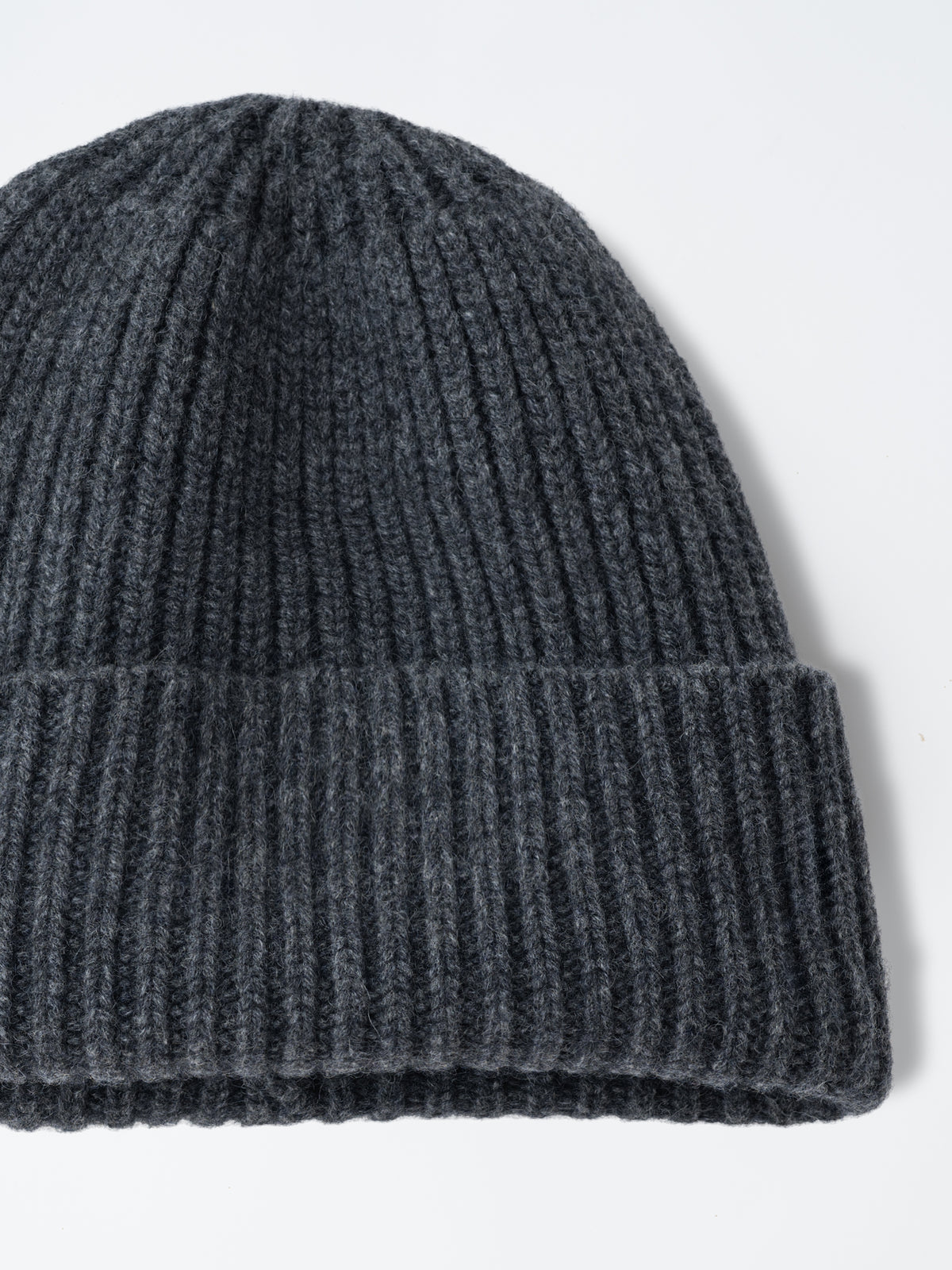 Grey Cashmere Beanie