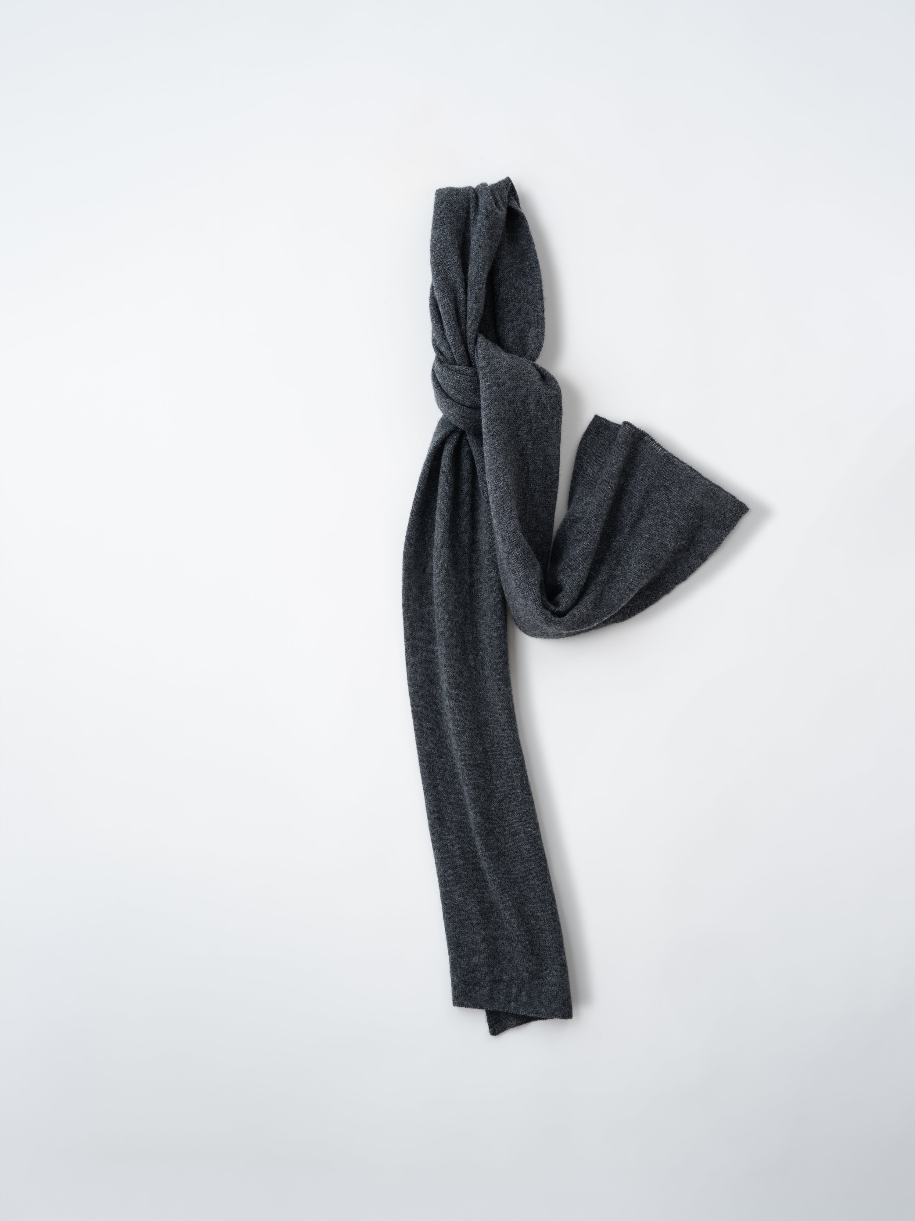 Grey Cashmere Scarf