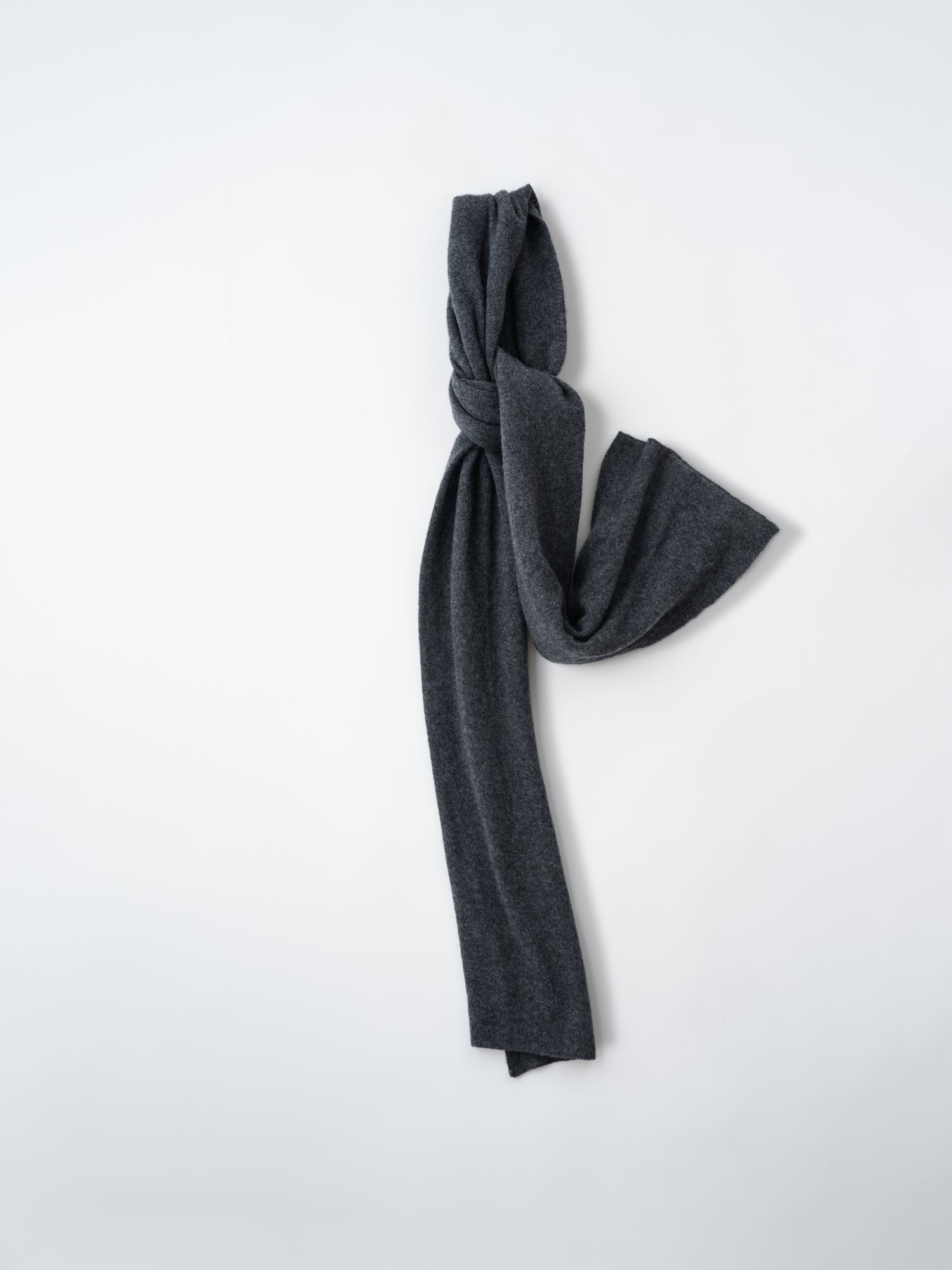 Grey Cashmere Scarf