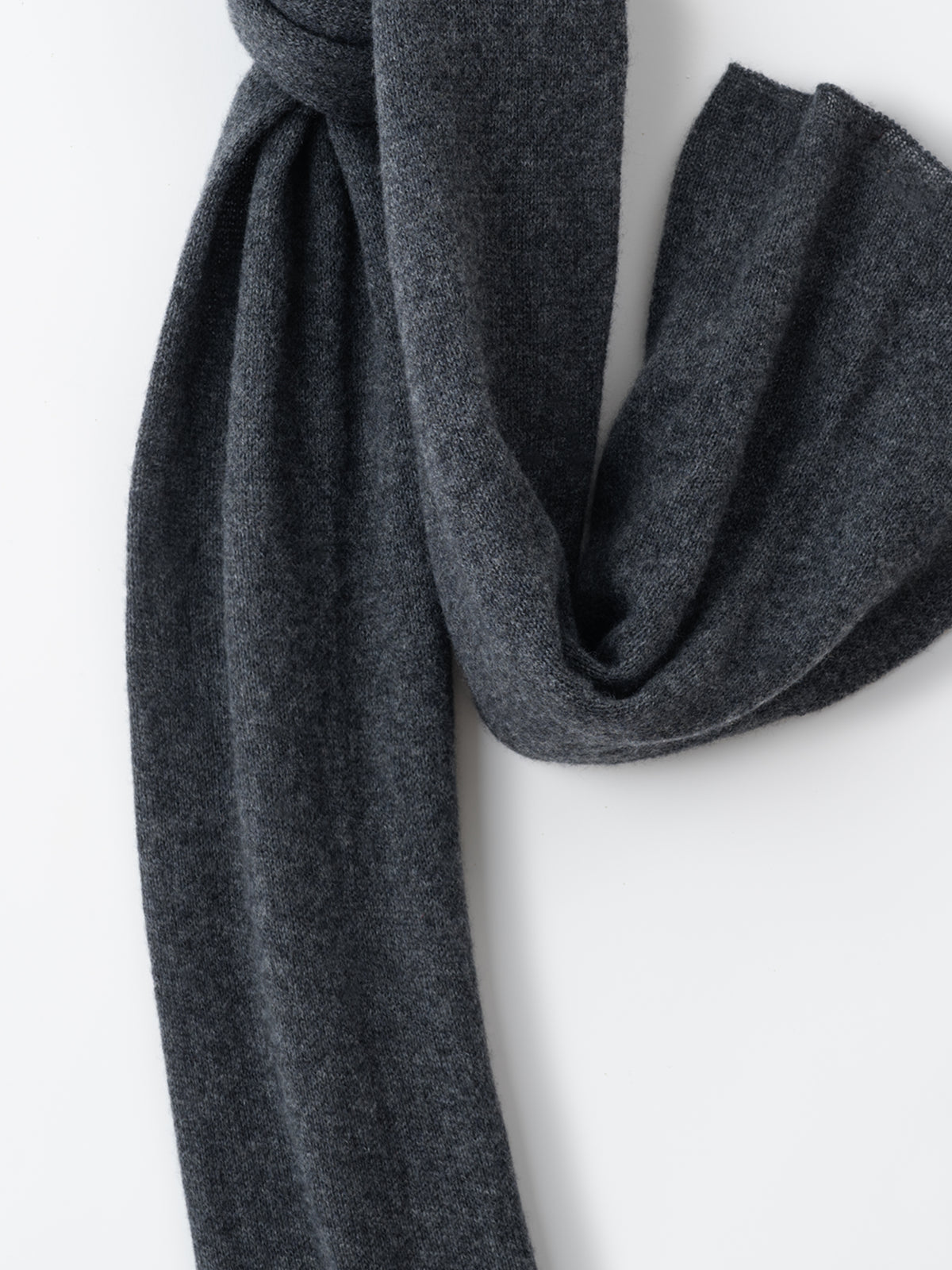 Grey Cashmere Scarf