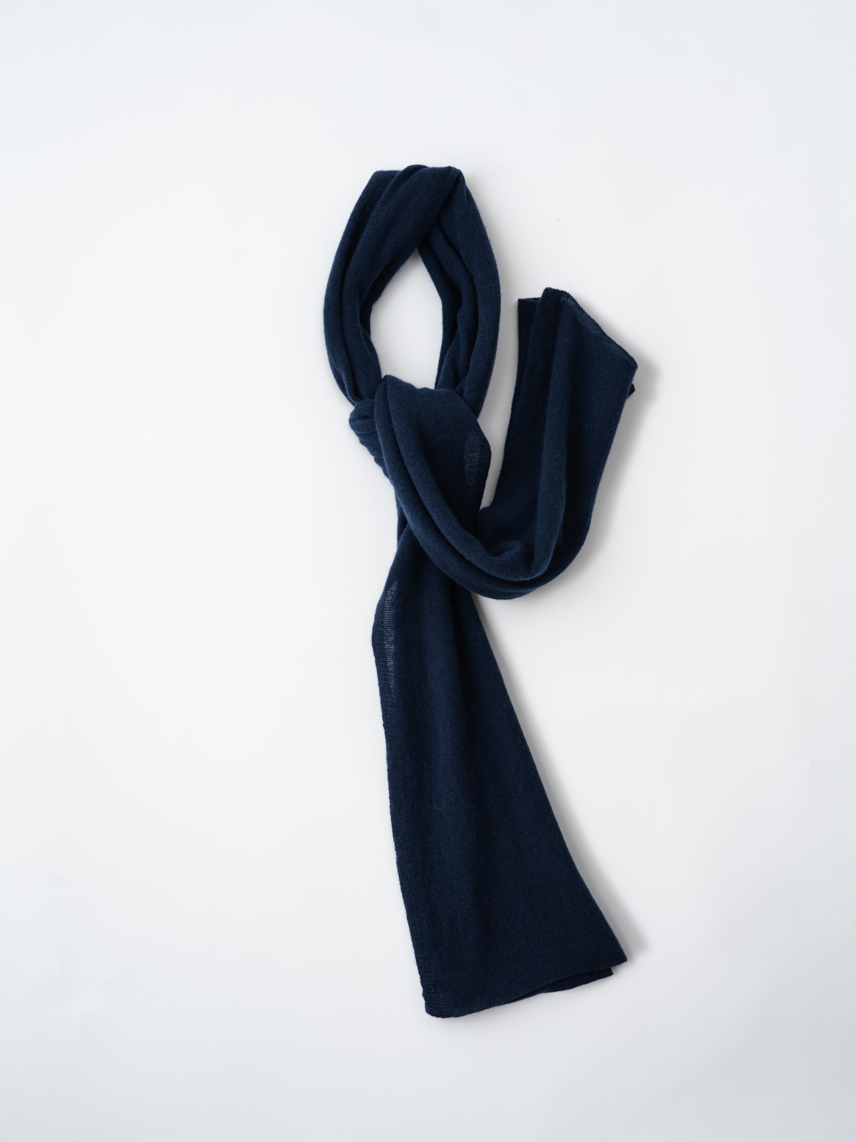 Navy Cashmere Scarf
