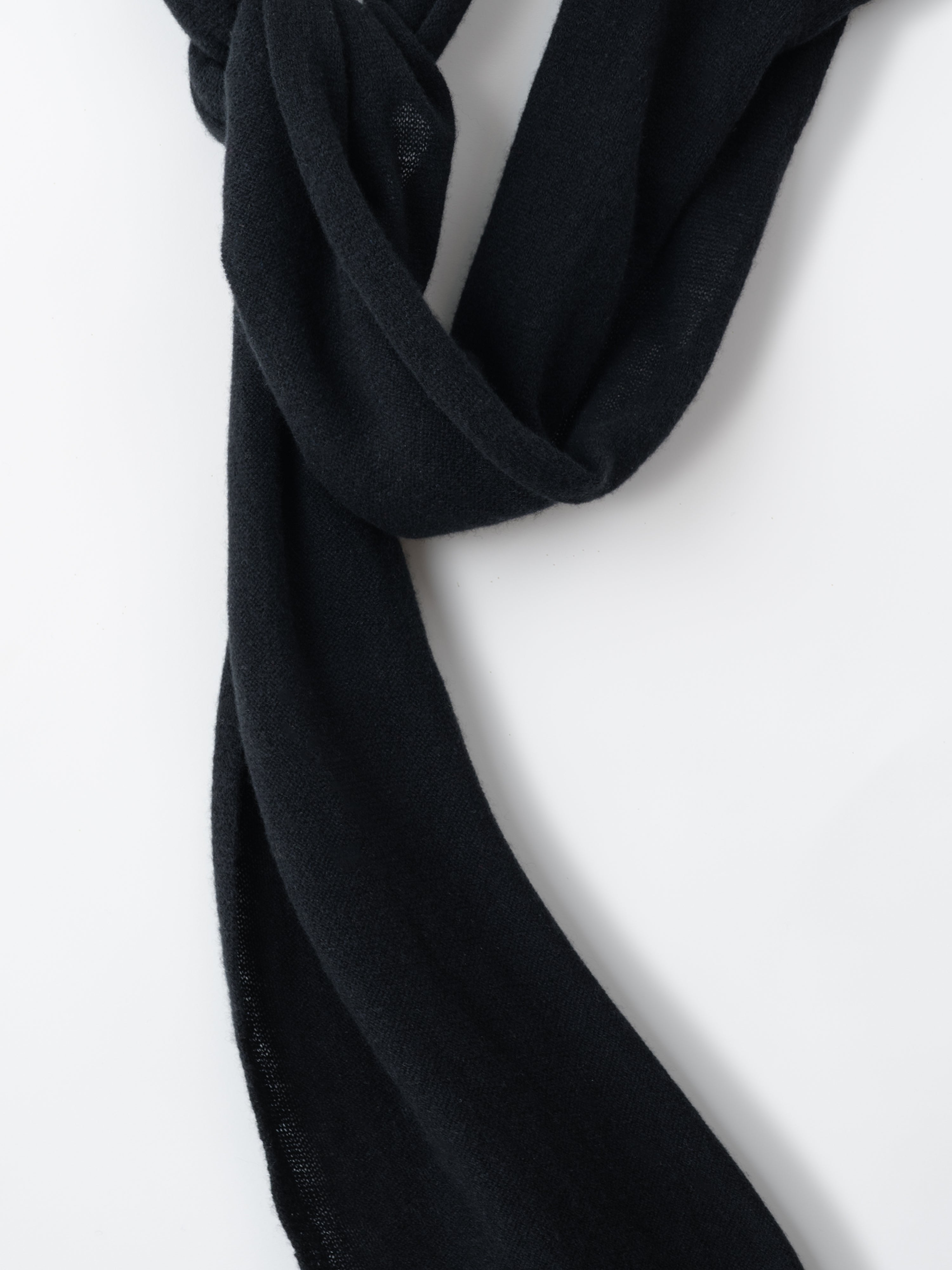 Black Cashmere Scarf