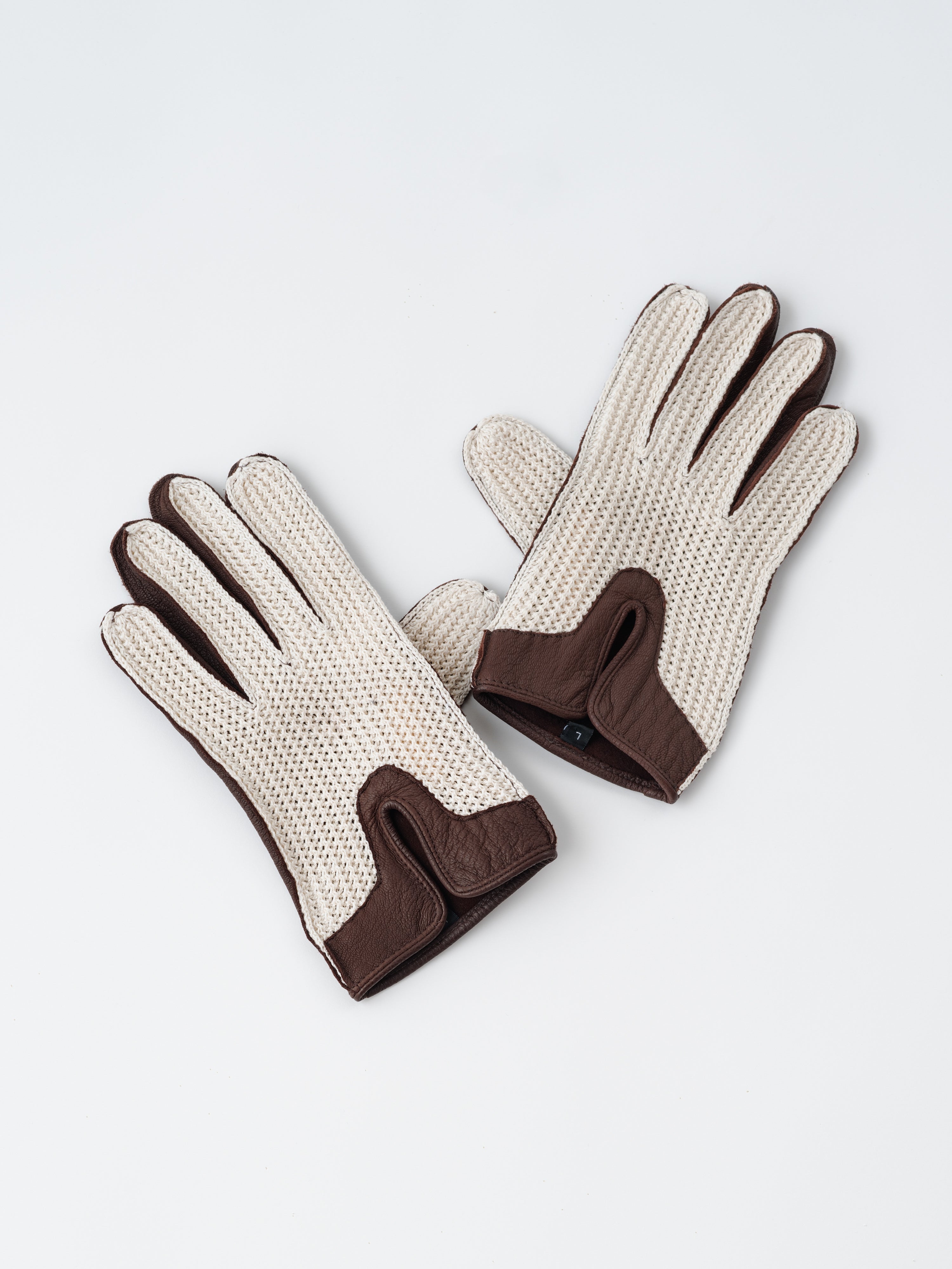 Brown Leather Gloves