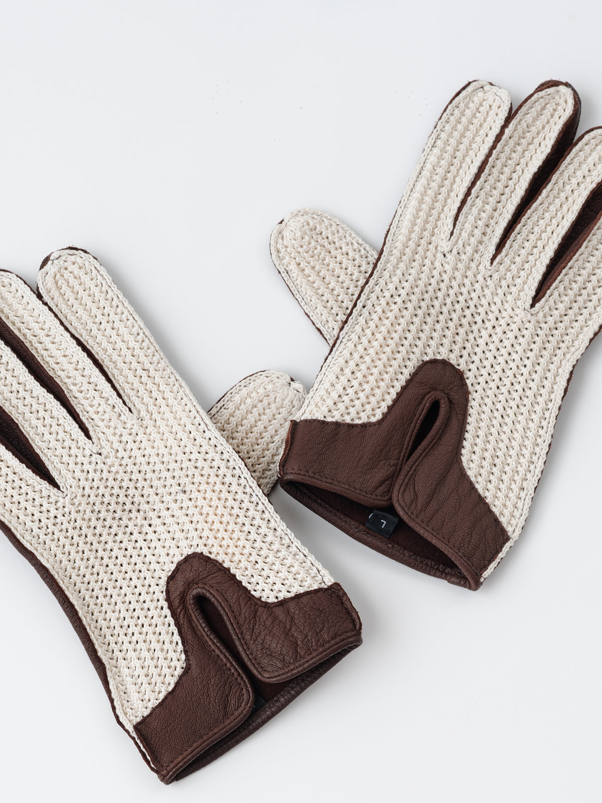 Brown Leather Gloves