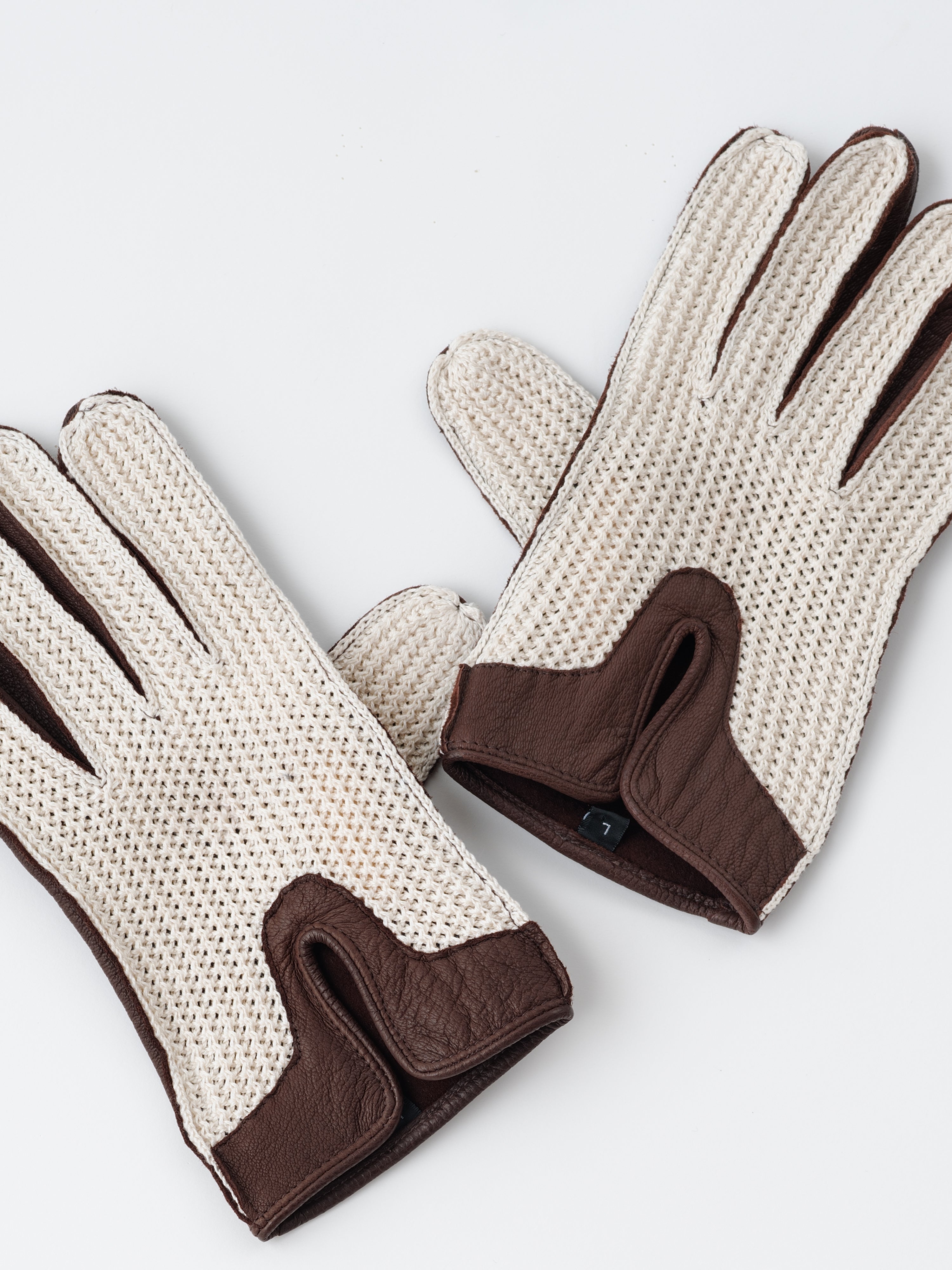 Brown Leather Gloves