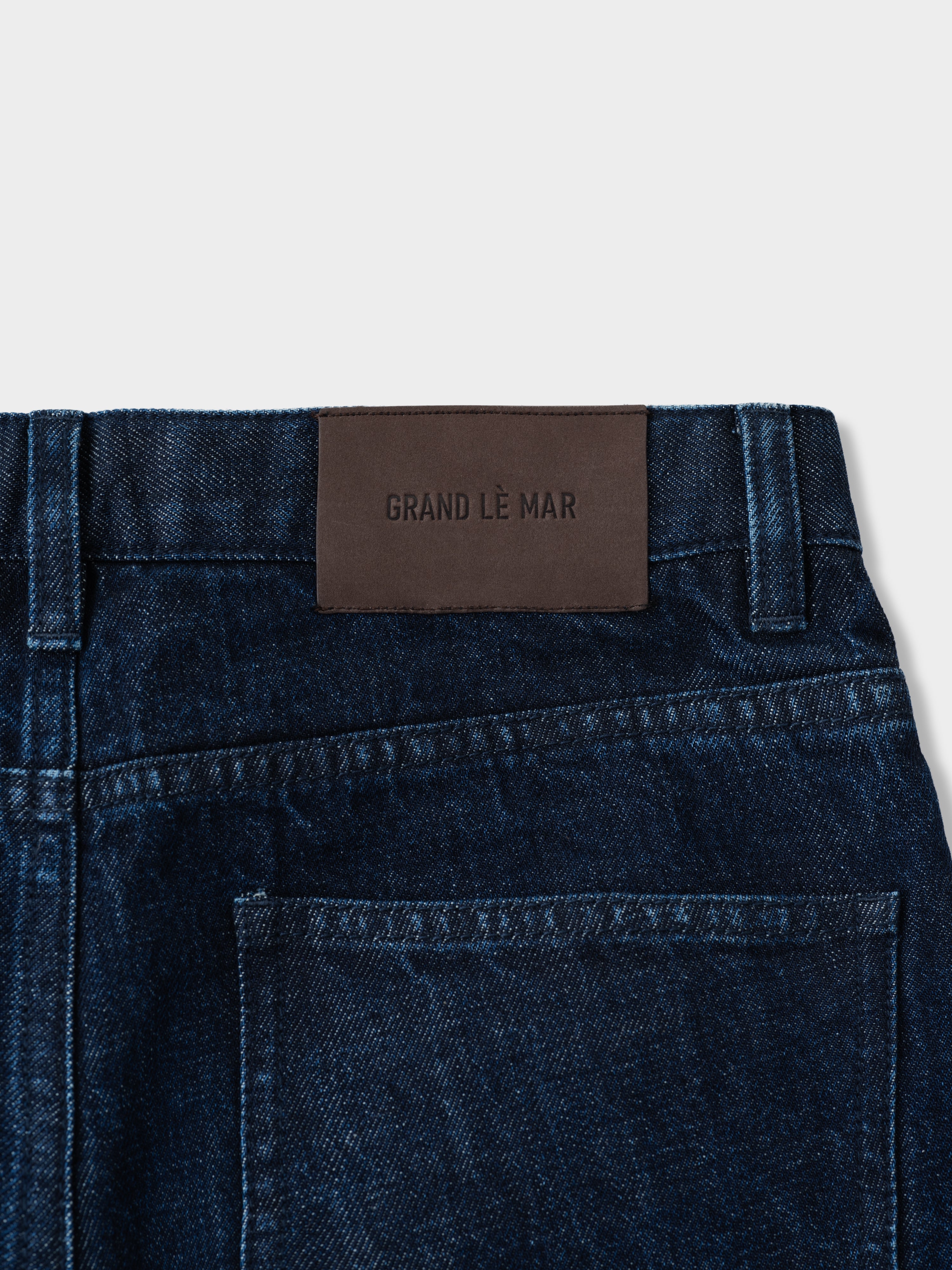 Indigo Washed Denim Jeans