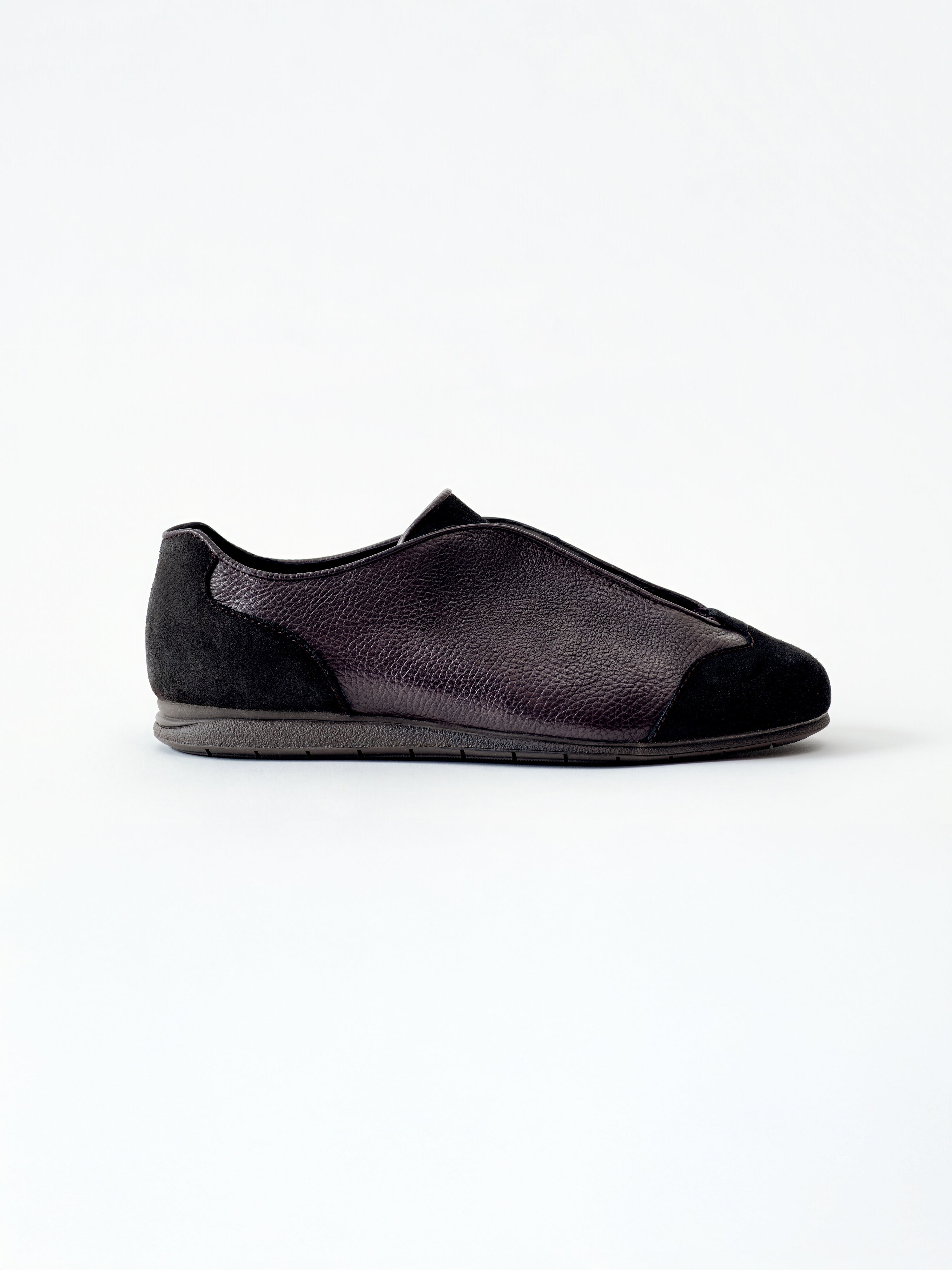 Brown Leather & Suede Trainers