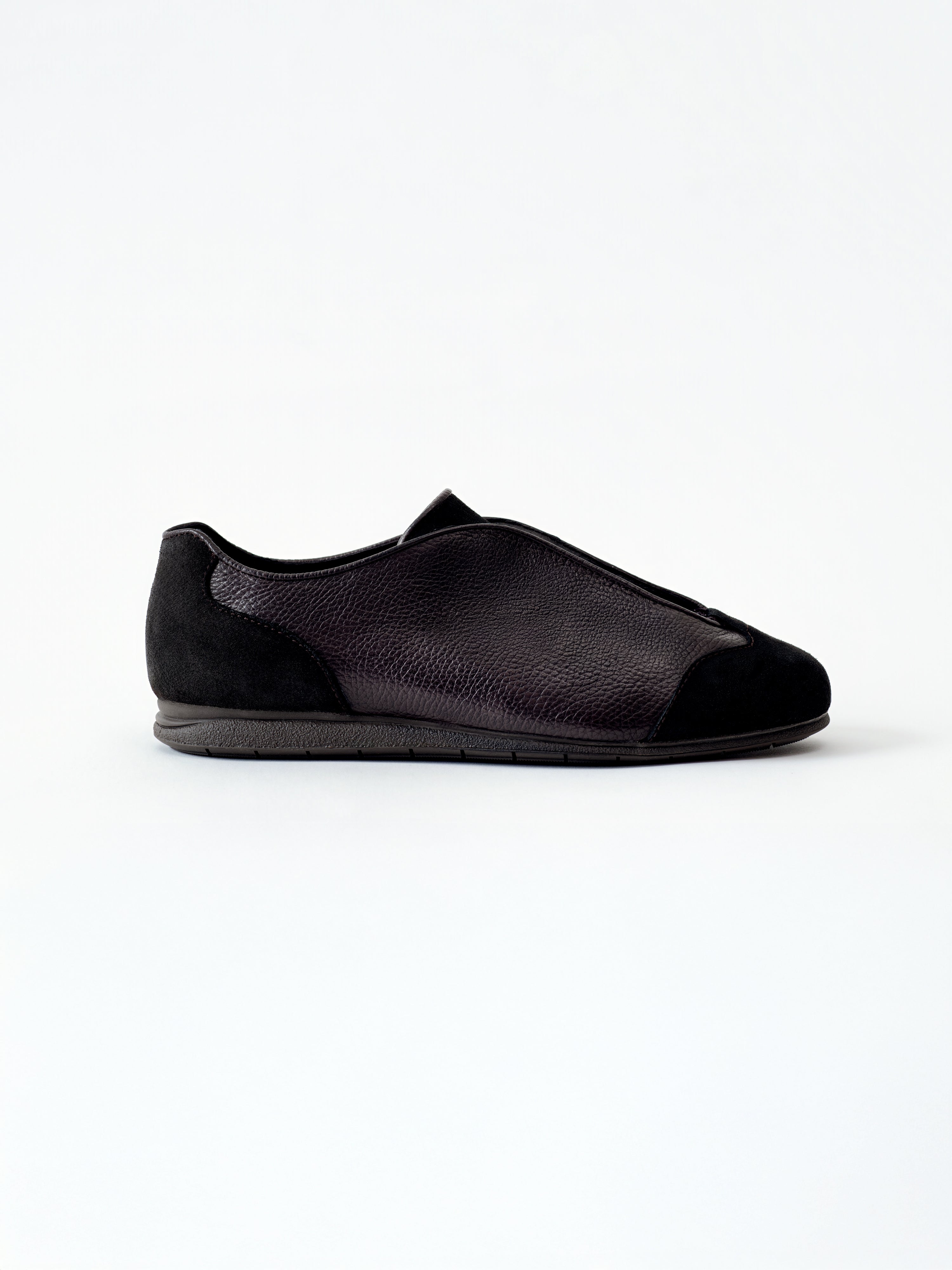Brown Leather & Suede Trainers