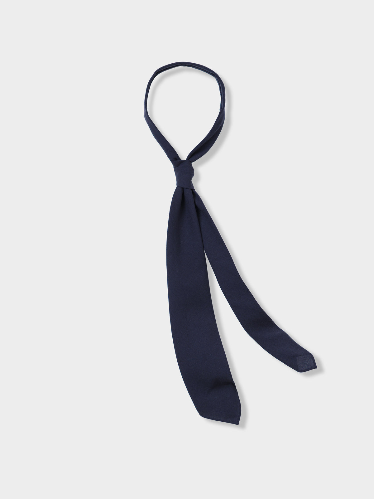 Navy High Twist Tie