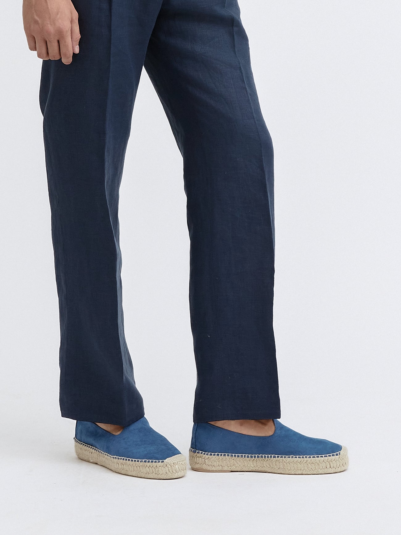 Azure Suede Espadrilles - Grand Le Mar