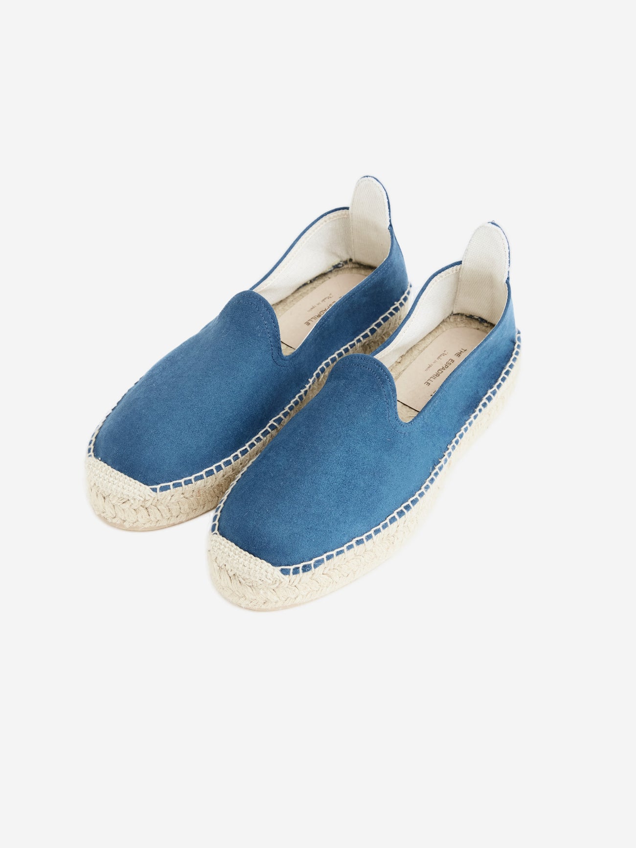 Azure Suede Espadrilles - Grand Le Mar