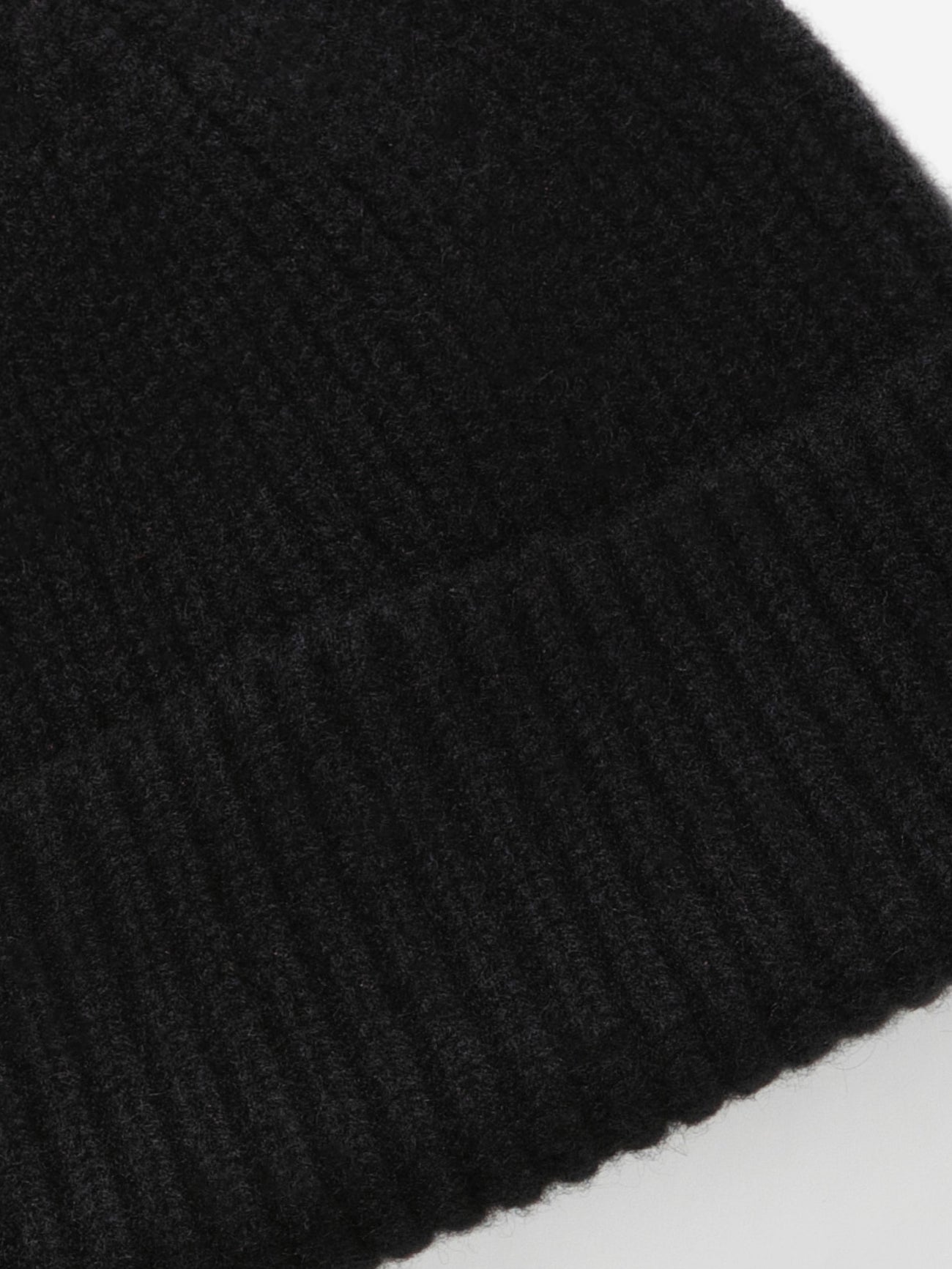 Black Cashmere Beanie - Grand Le Mar