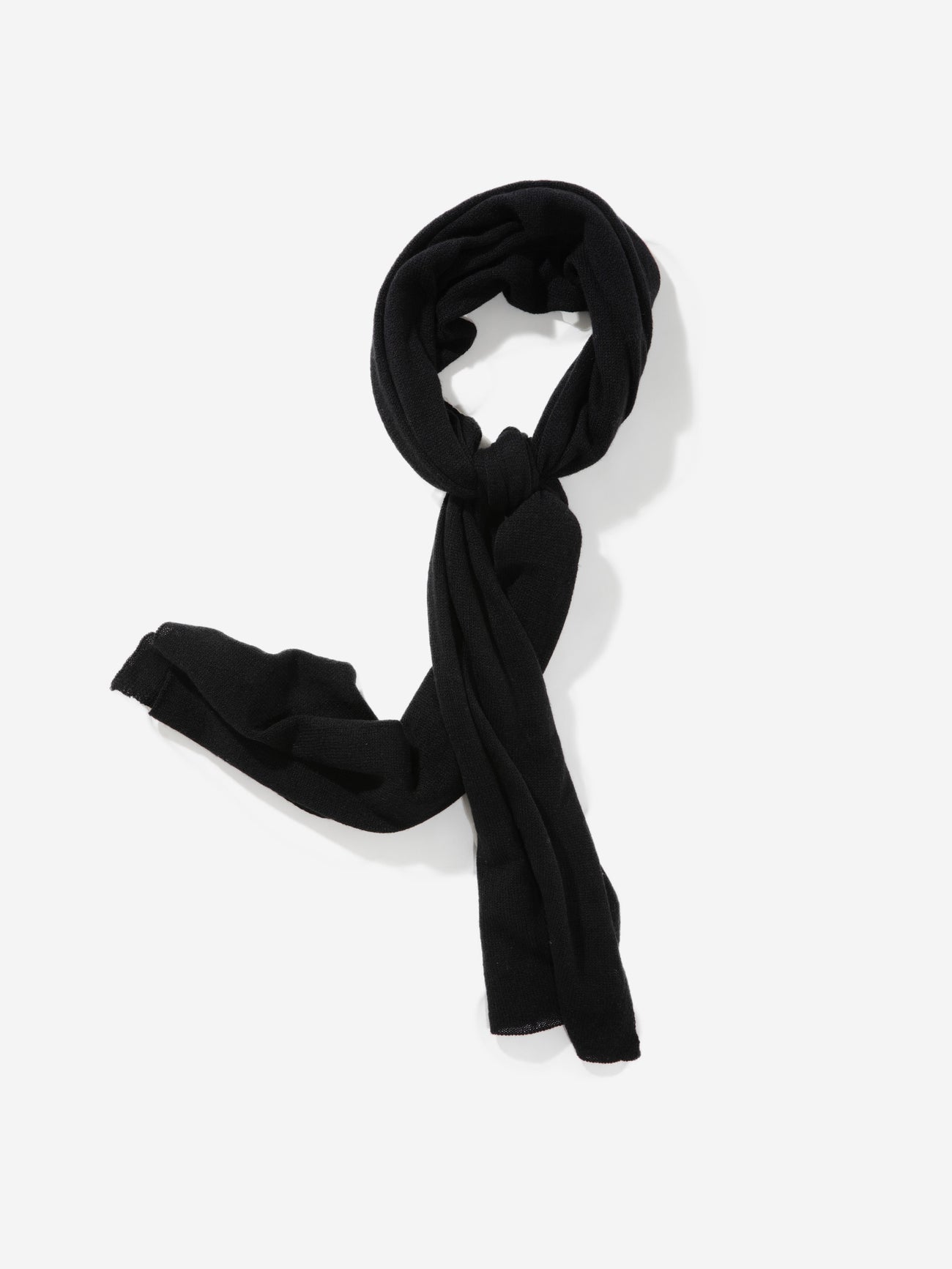 Black Cashmere Scarf - Grand Le Mar