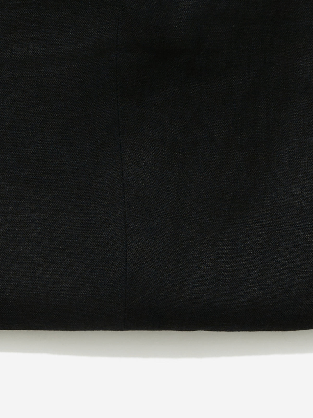 Black Linen Trousers (Wide Fit) - Grand Le Mar