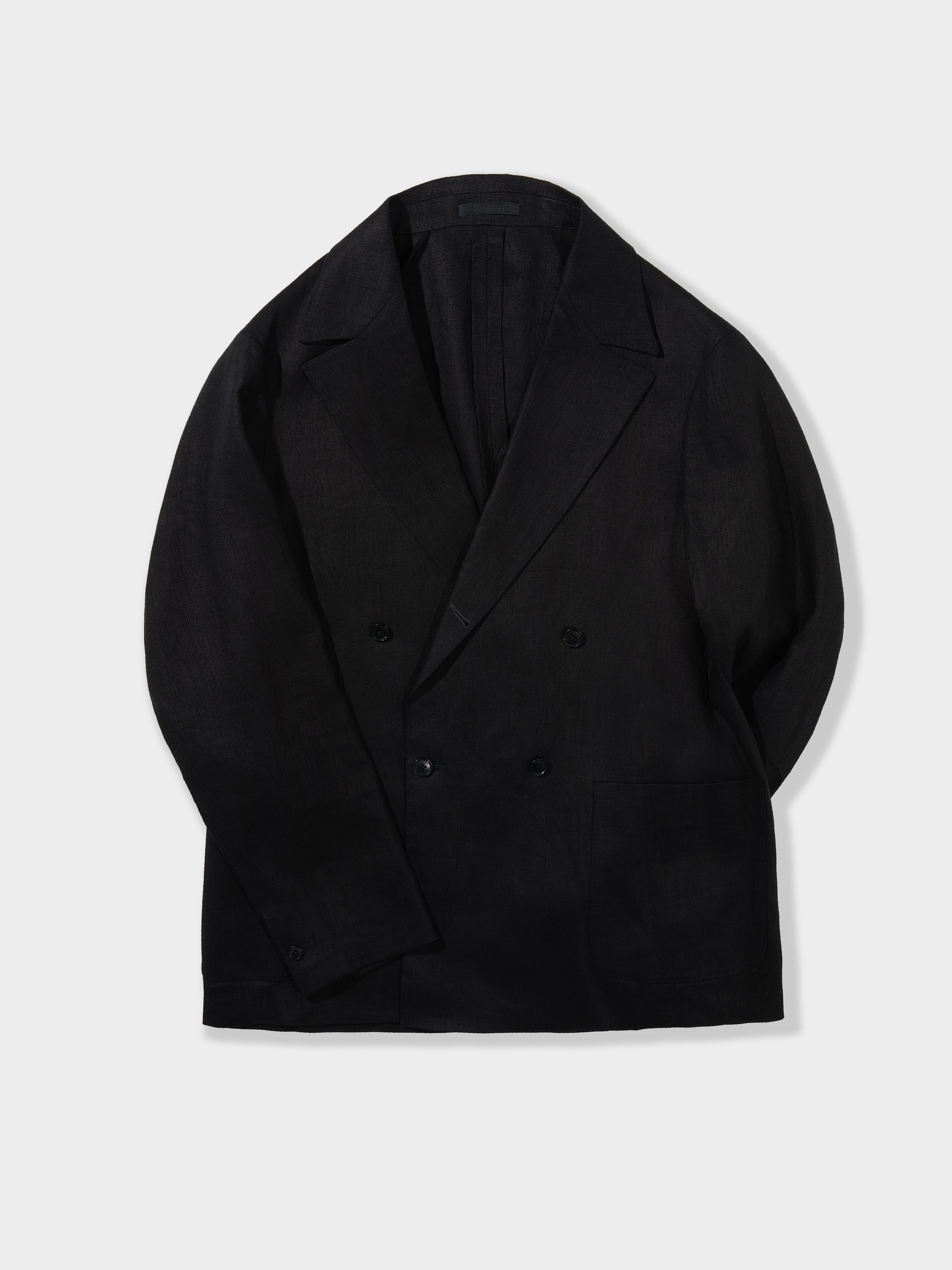 Black Linen Suit (Casual Fit)