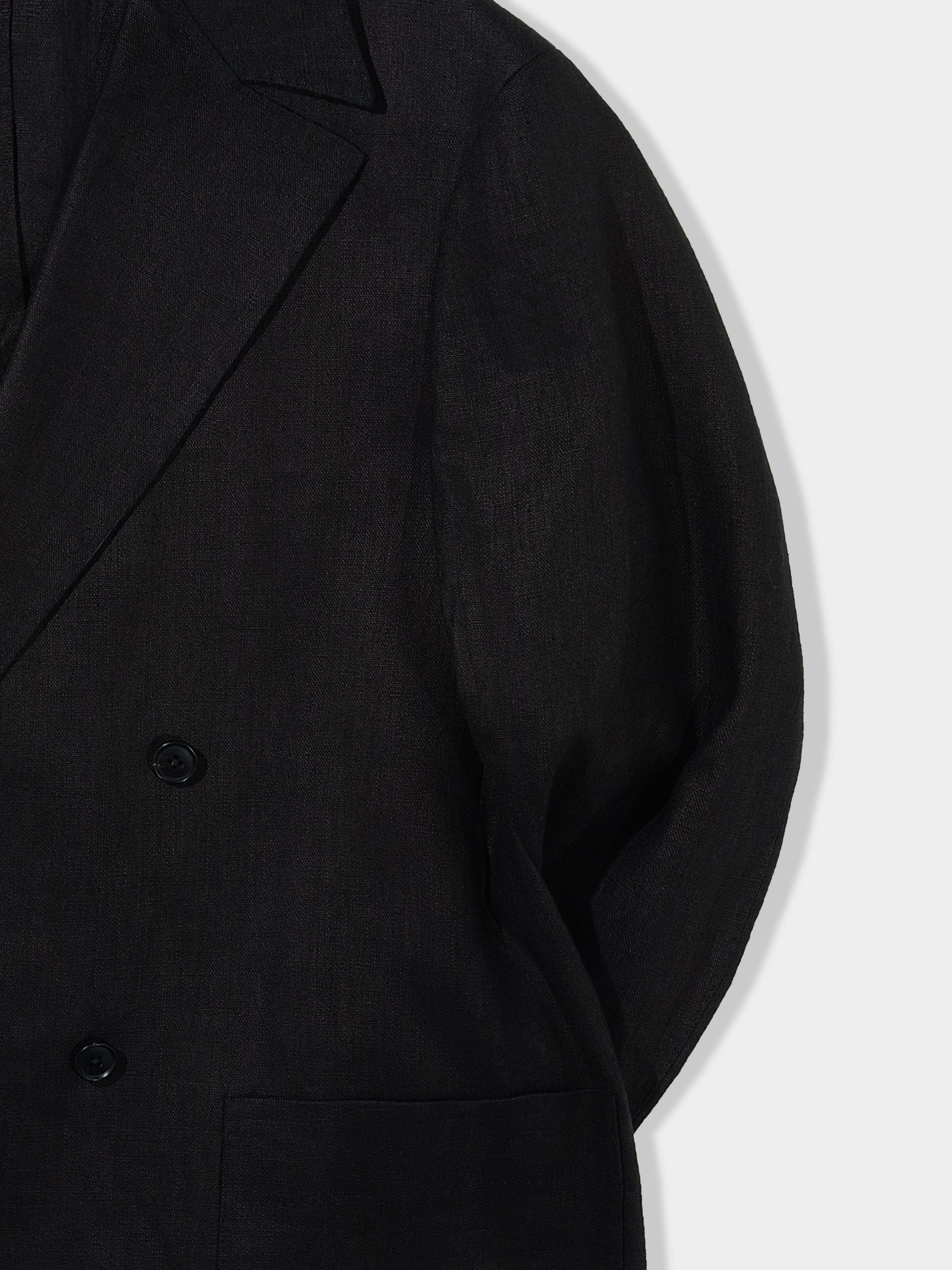 Black Linen Suit (Casual Fit)