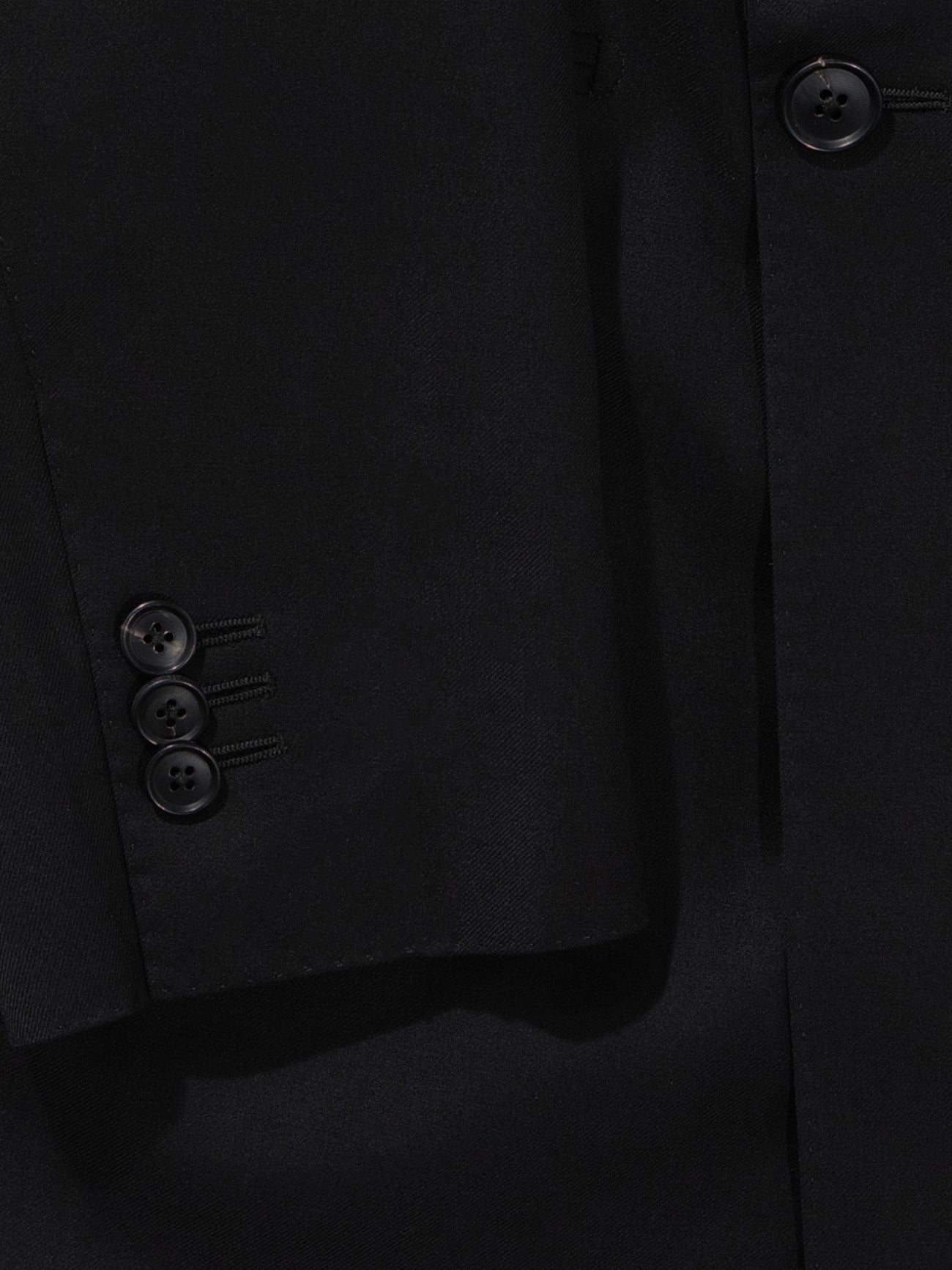 Black S130 Wool Jacket - Grand Le Mar