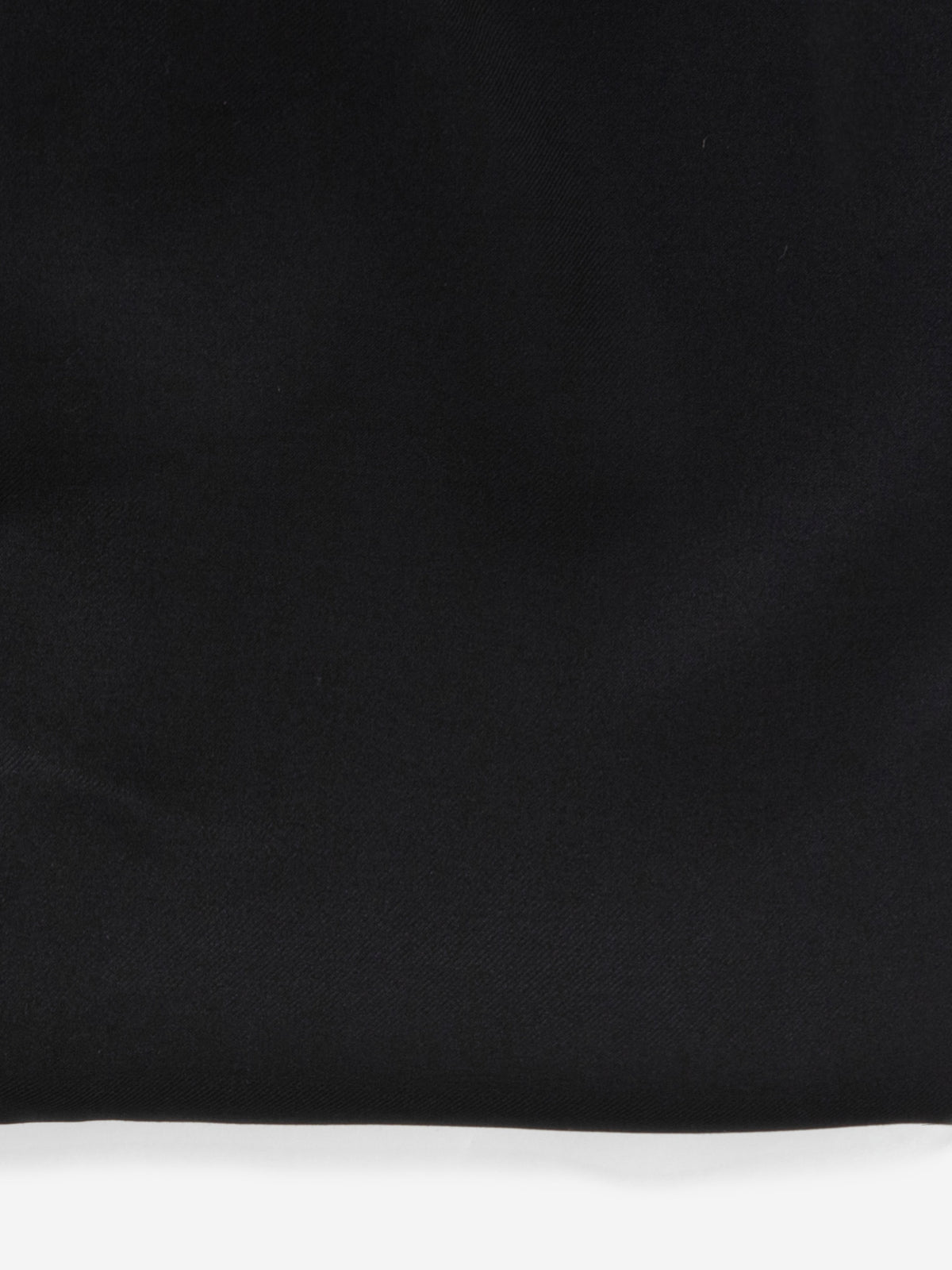 Black Wool Trousers (Wide Fit) - Grand Le Mar