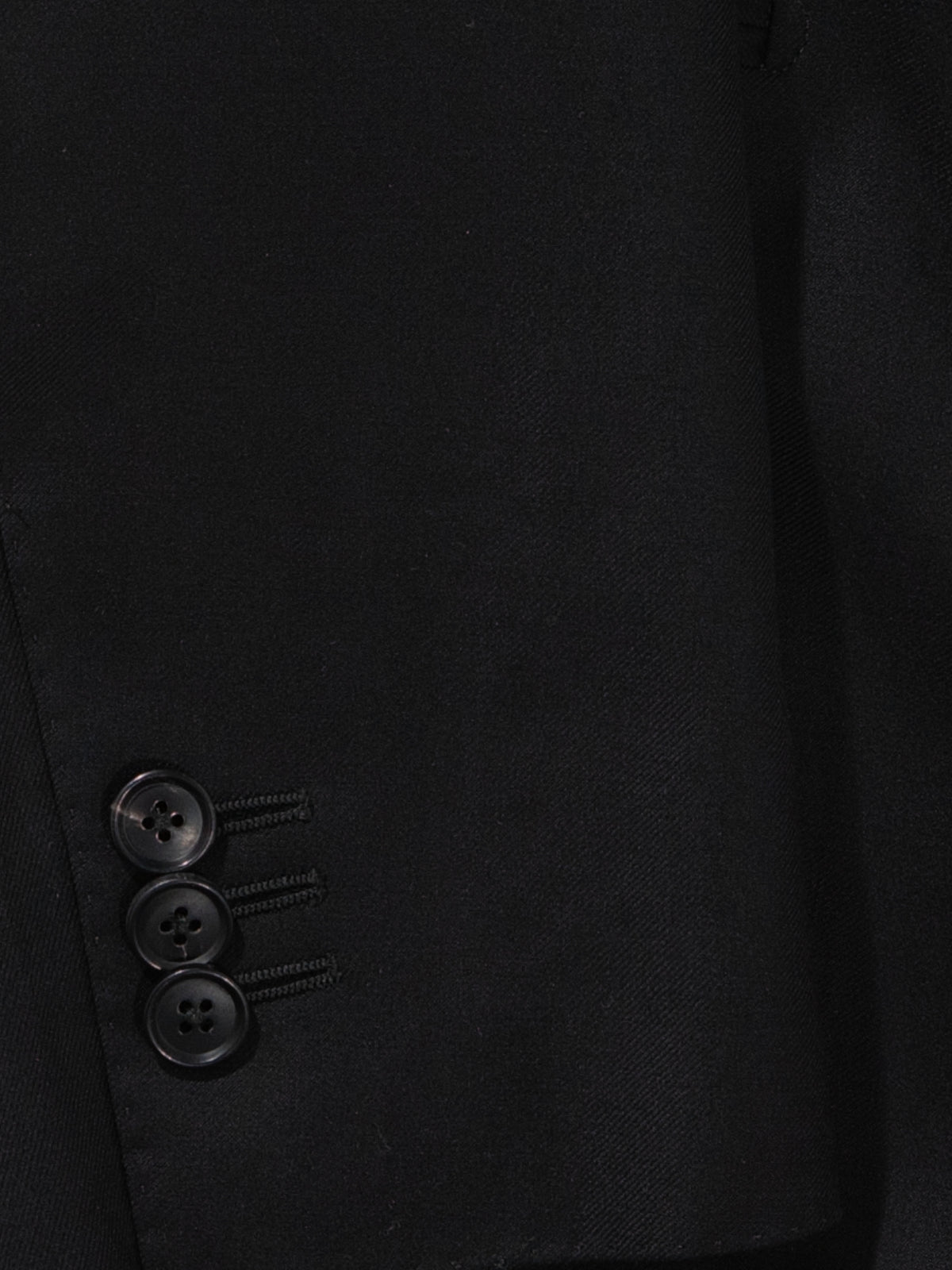 Black Wool Suit - Grand Le Mar
