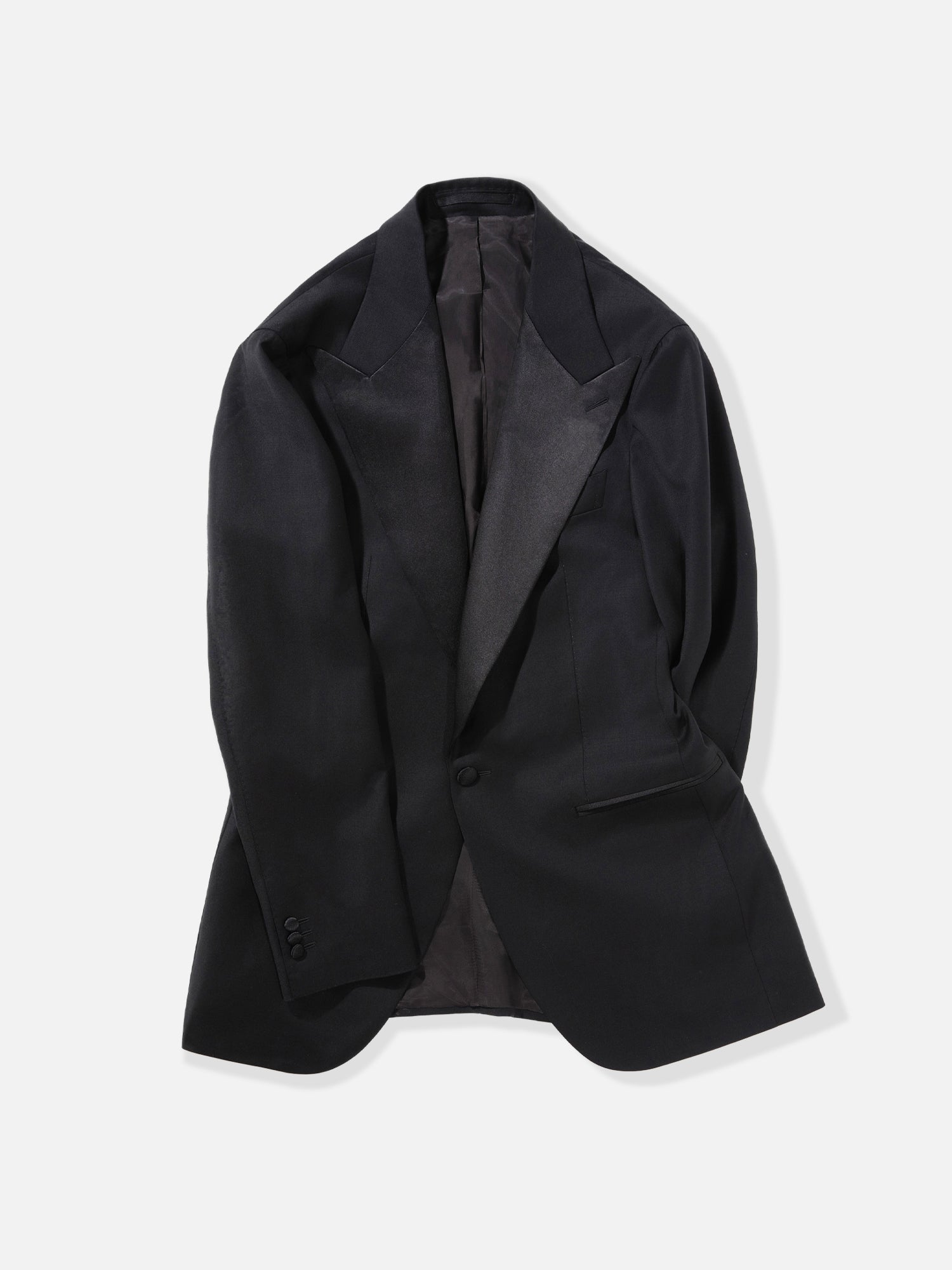 Black Wool Tuxedo (SB)