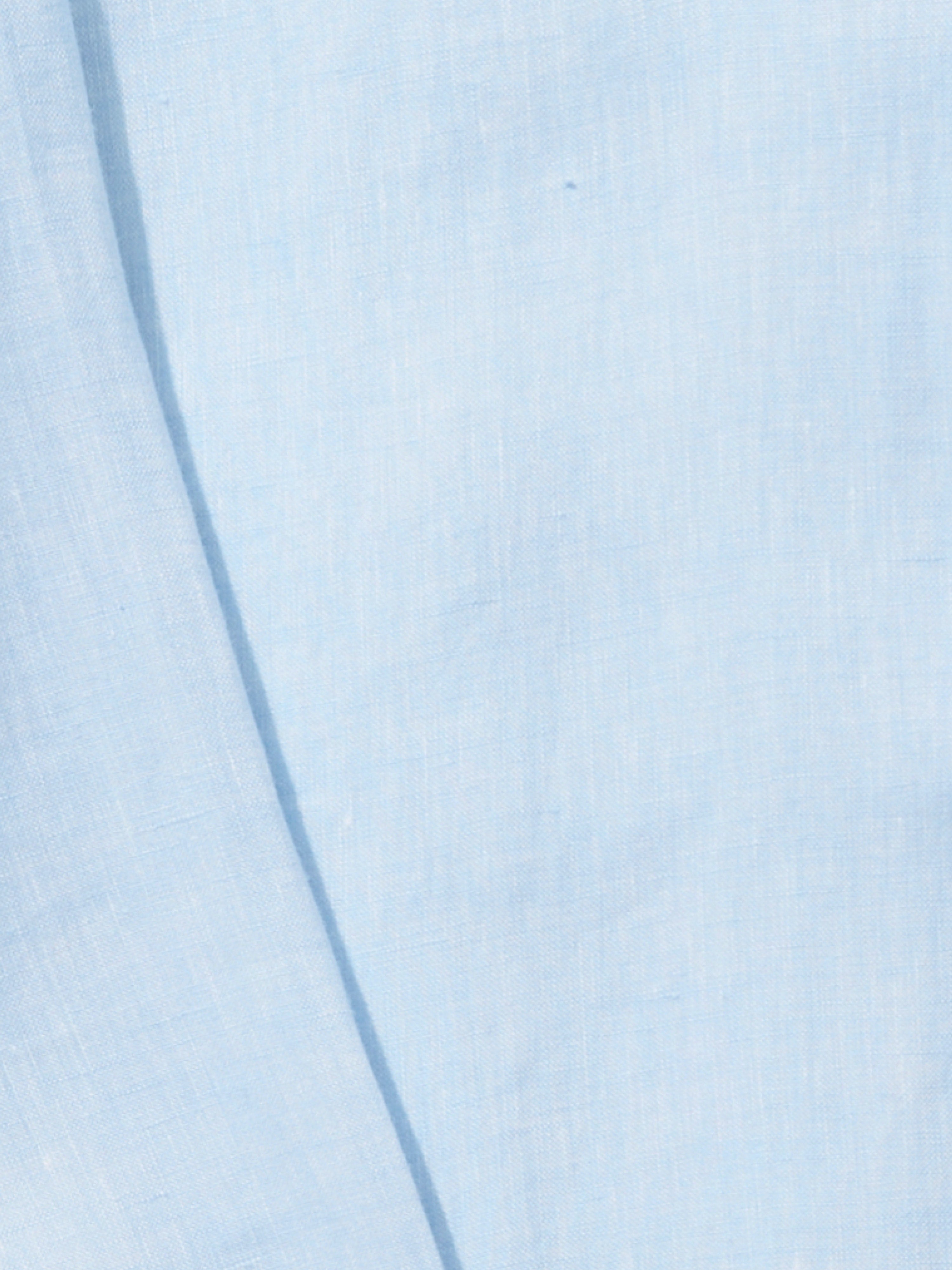 Light Blue One Piece Linen Shirt - Grand Le Mar