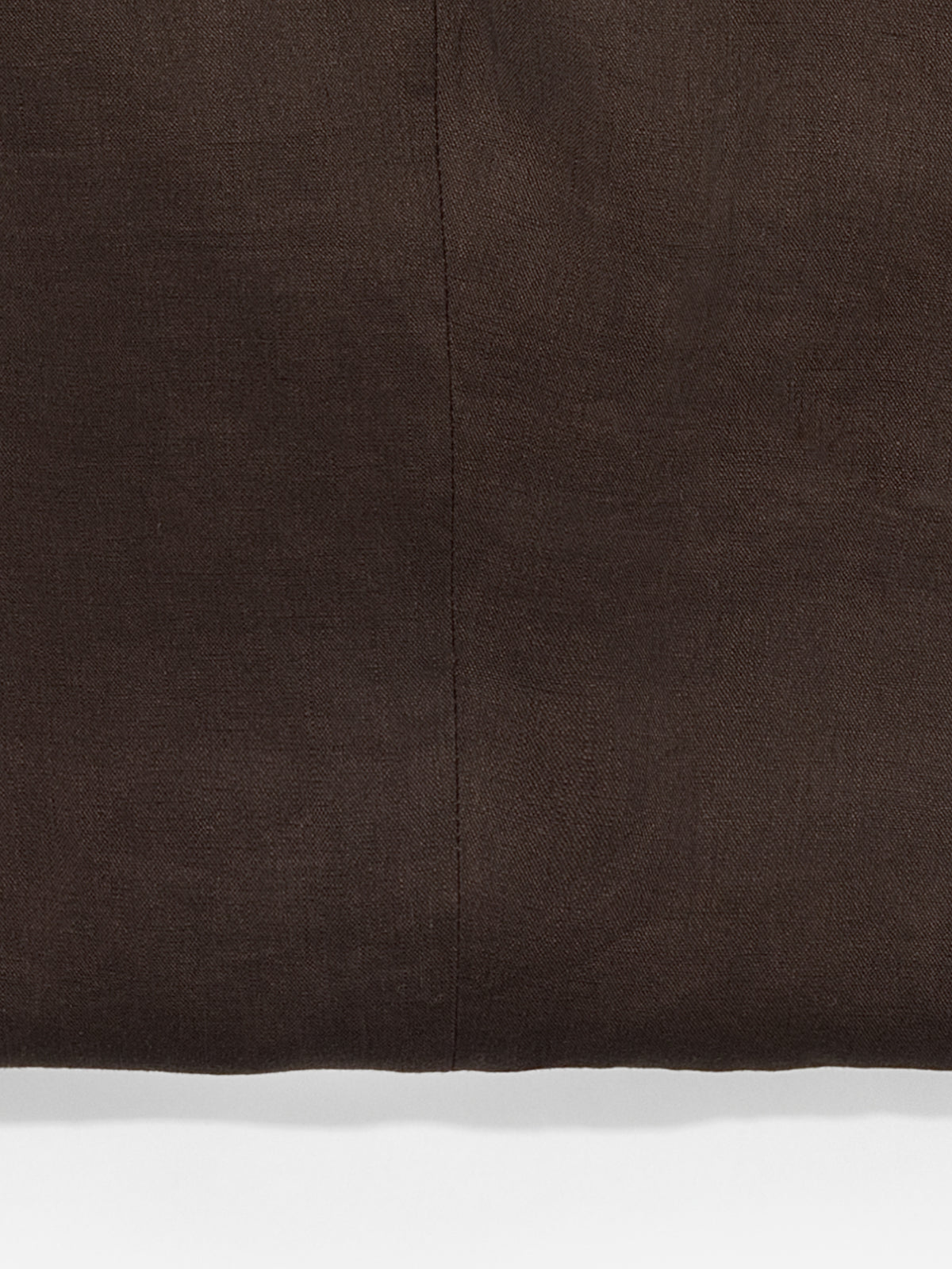 Brown Linen Trousers (Wide Fit) - Grand Le Mar