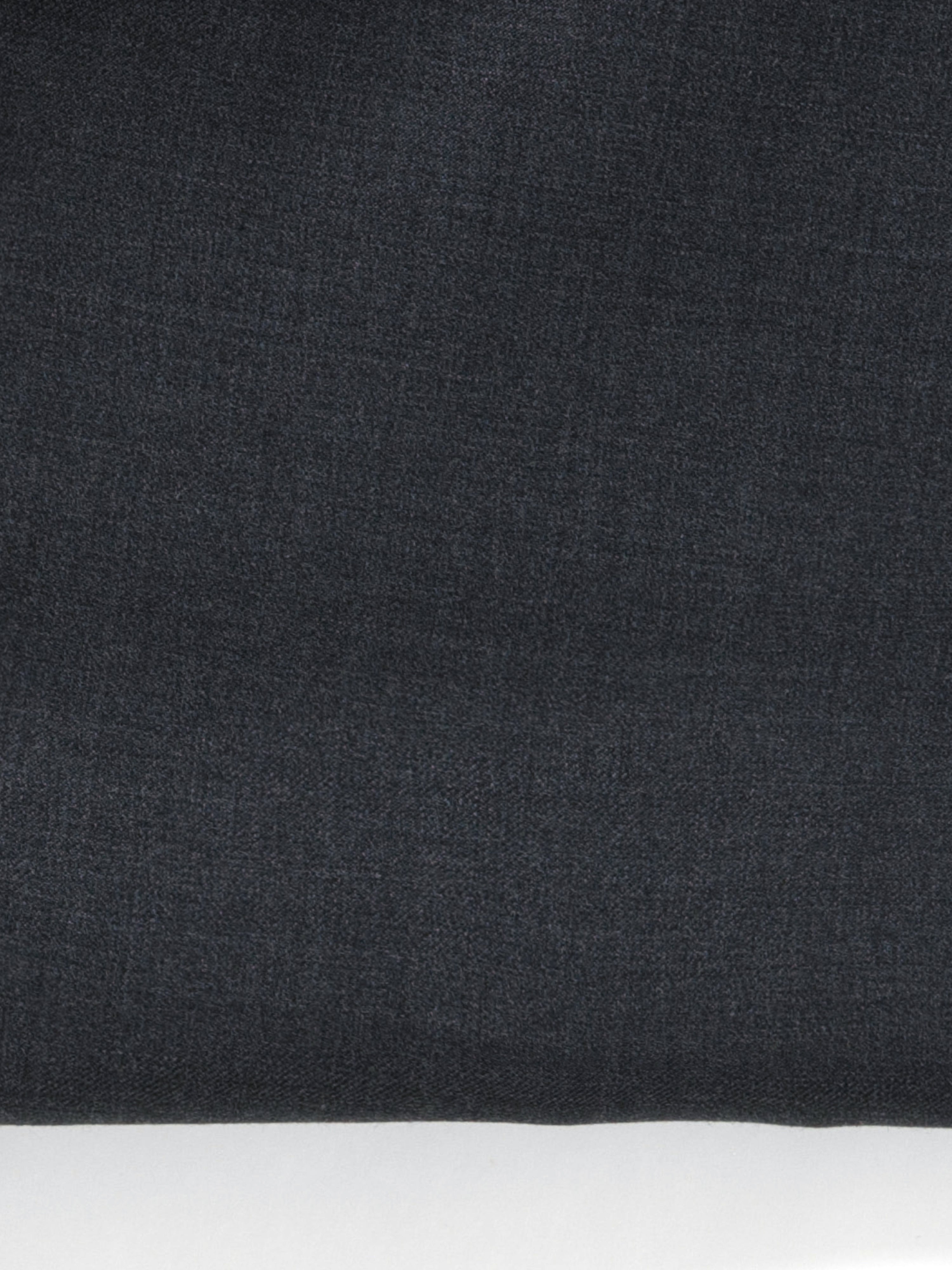 Dark Grey Wool Trousers (Straight Fit)