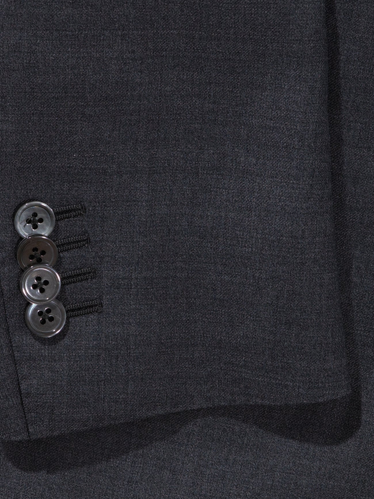 Charcoal S130 Wool Jacket (SB) - Grand Le Mar