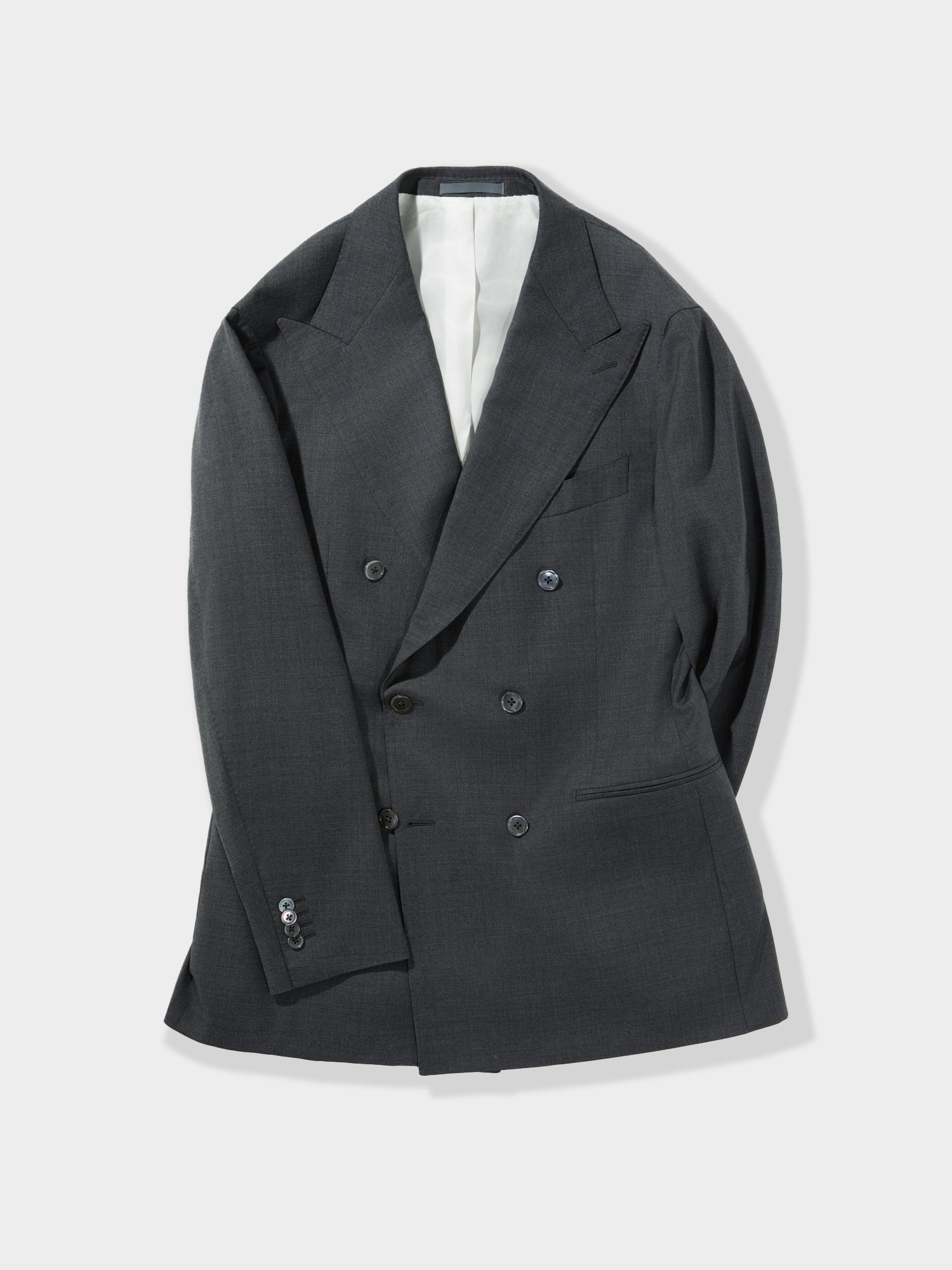 Dark Grey Wool Suit (DB)